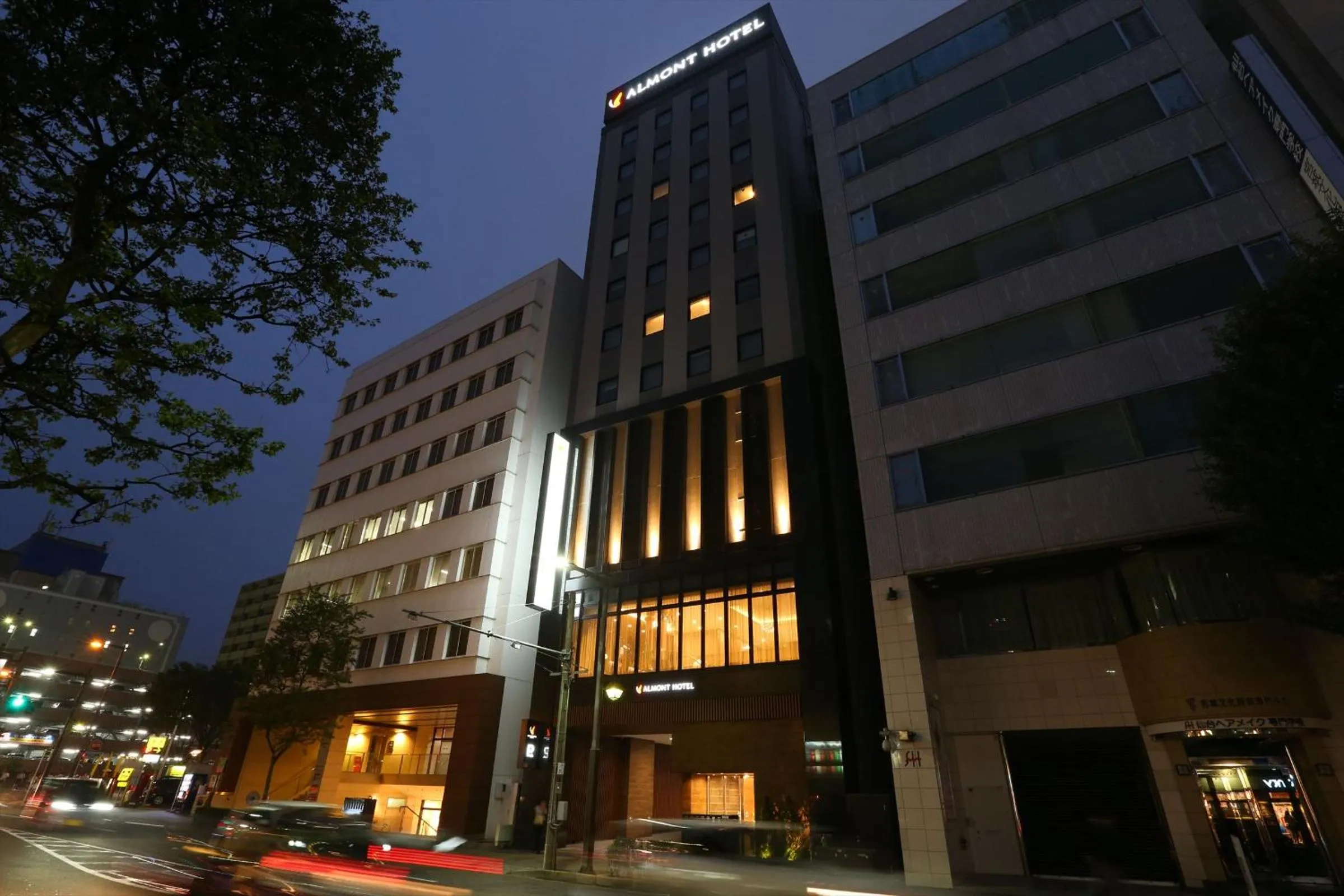 Facade/entrance in Almont Hotel Sendai