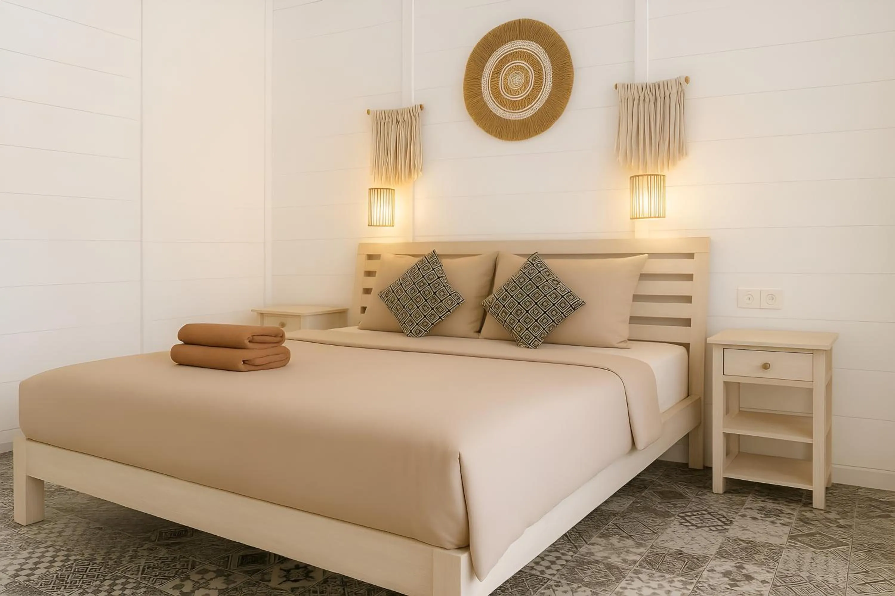 Bedroom, Bed in Easy Surf Camp