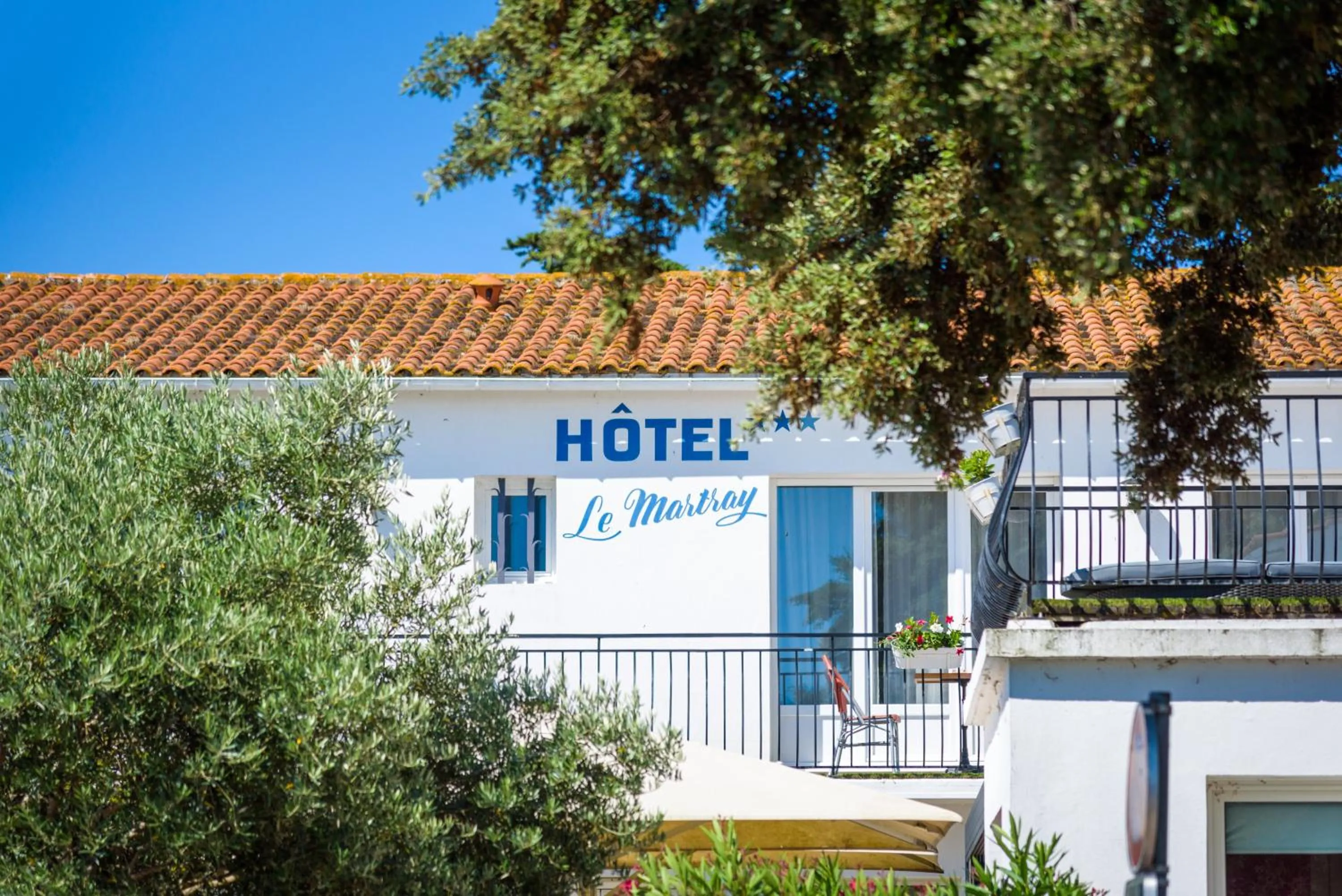 Sea view in Hôtel Le Martray