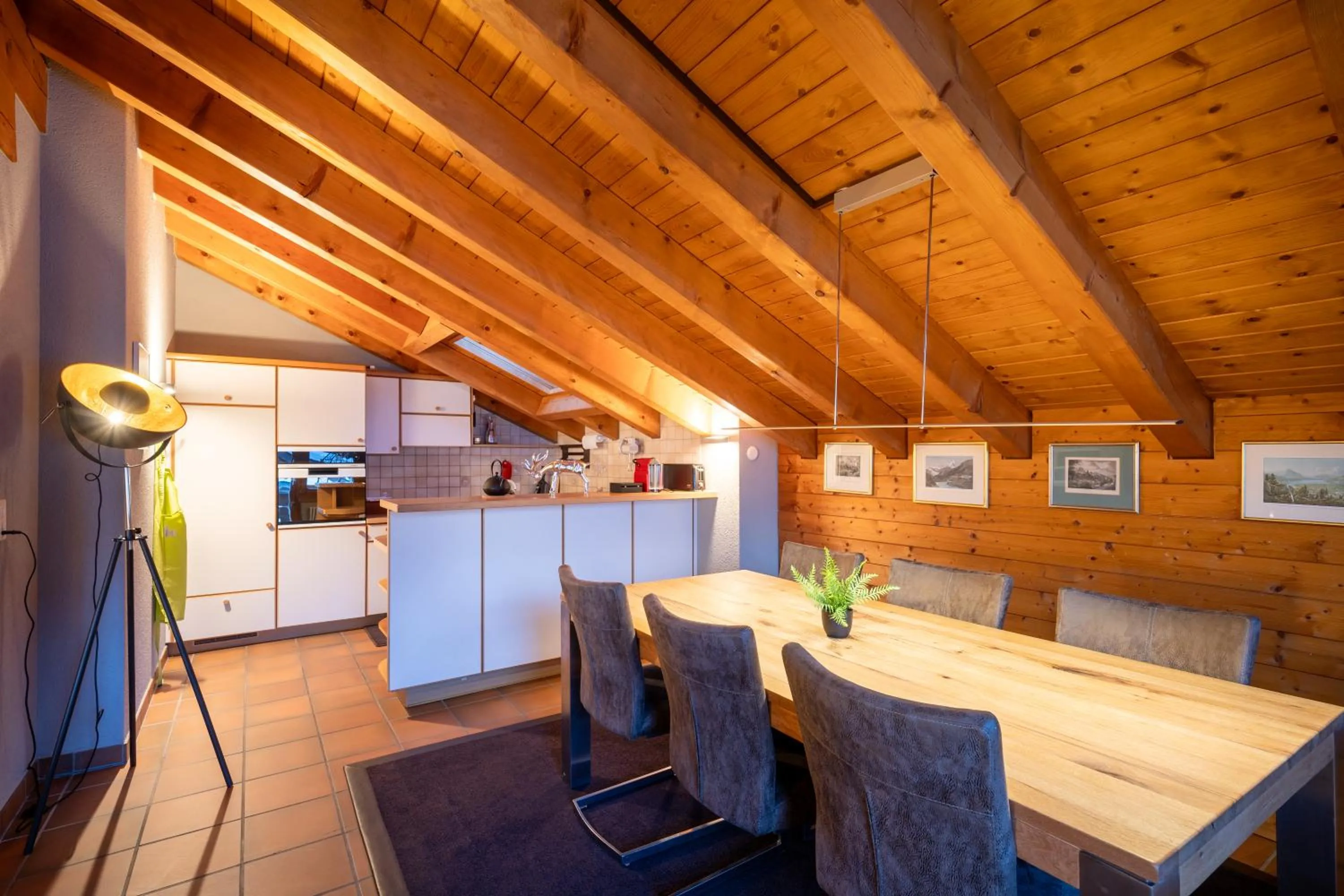 Kitchen or kitchenette in Hotel AMBiANCE