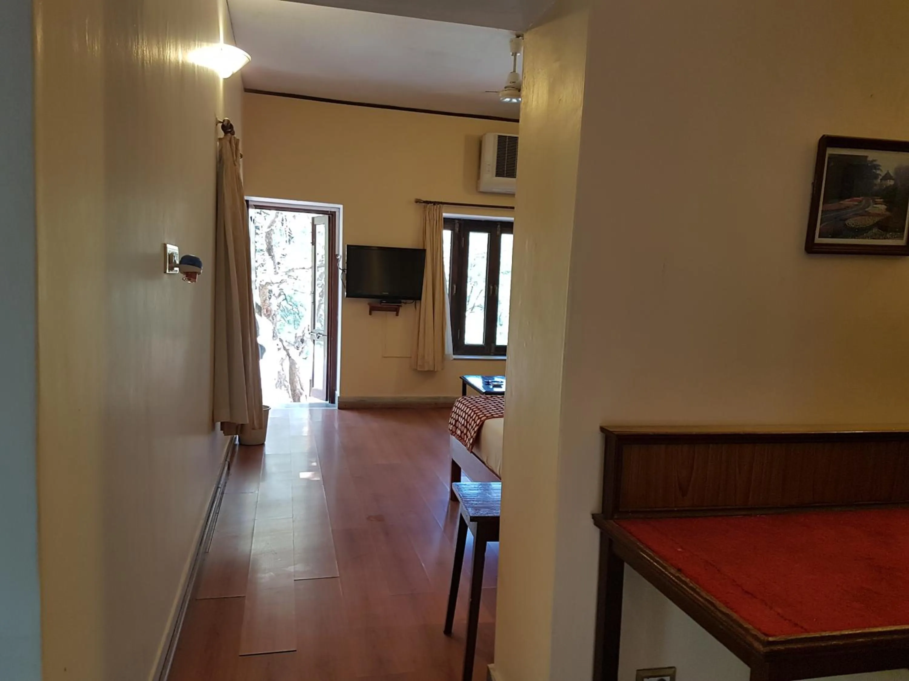 Bedroom, Bed in Kesar Bhawan Palace