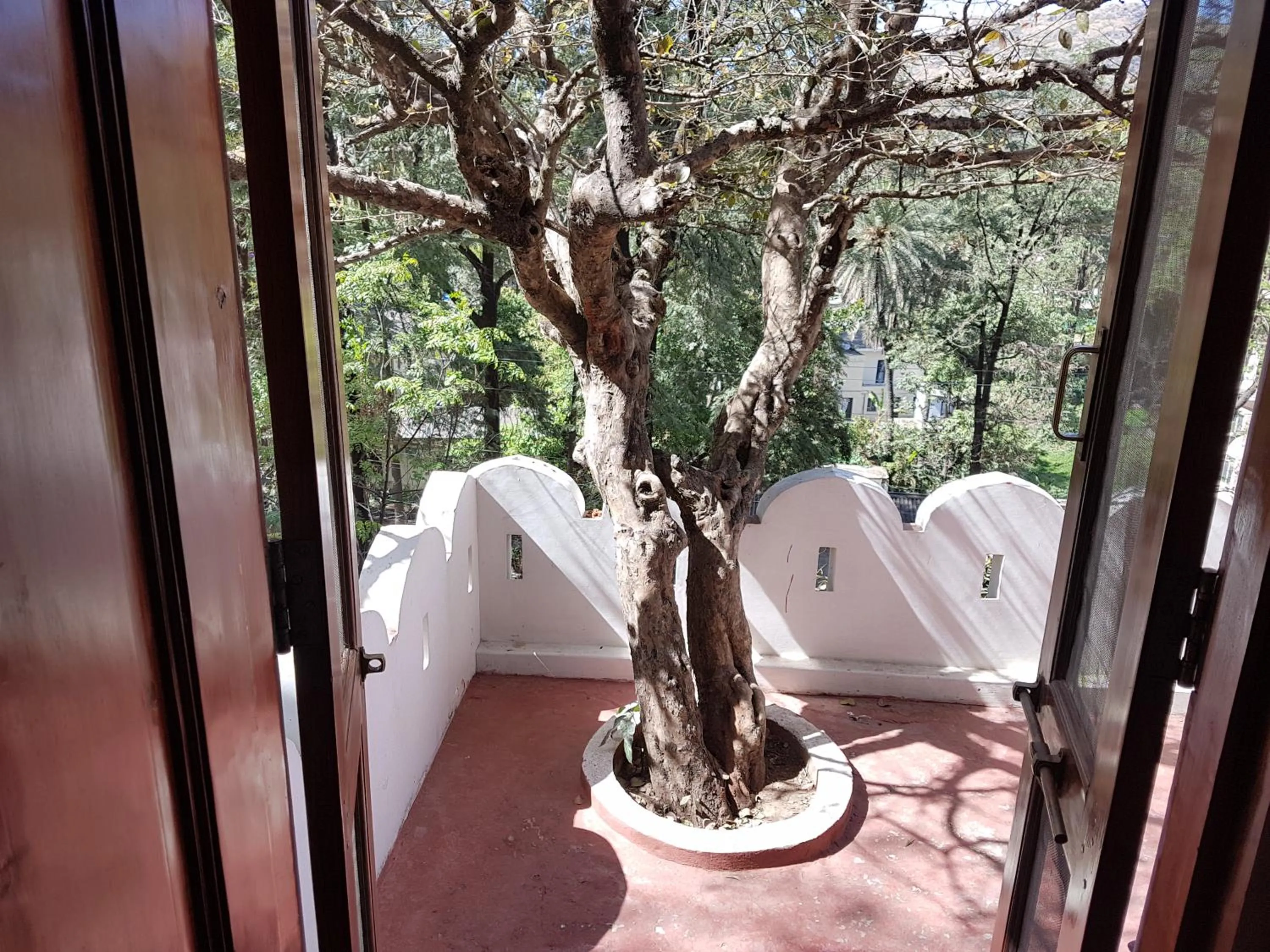 Balcony/Terrace in Kesar Bhawan Palace
