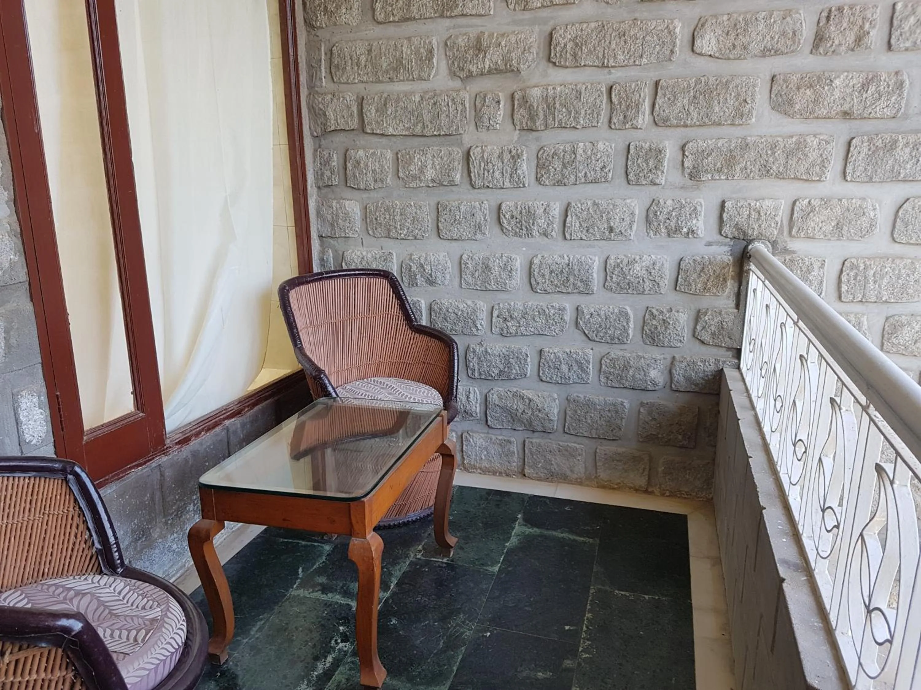 Balcony/Terrace in Kesar Bhawan Palace