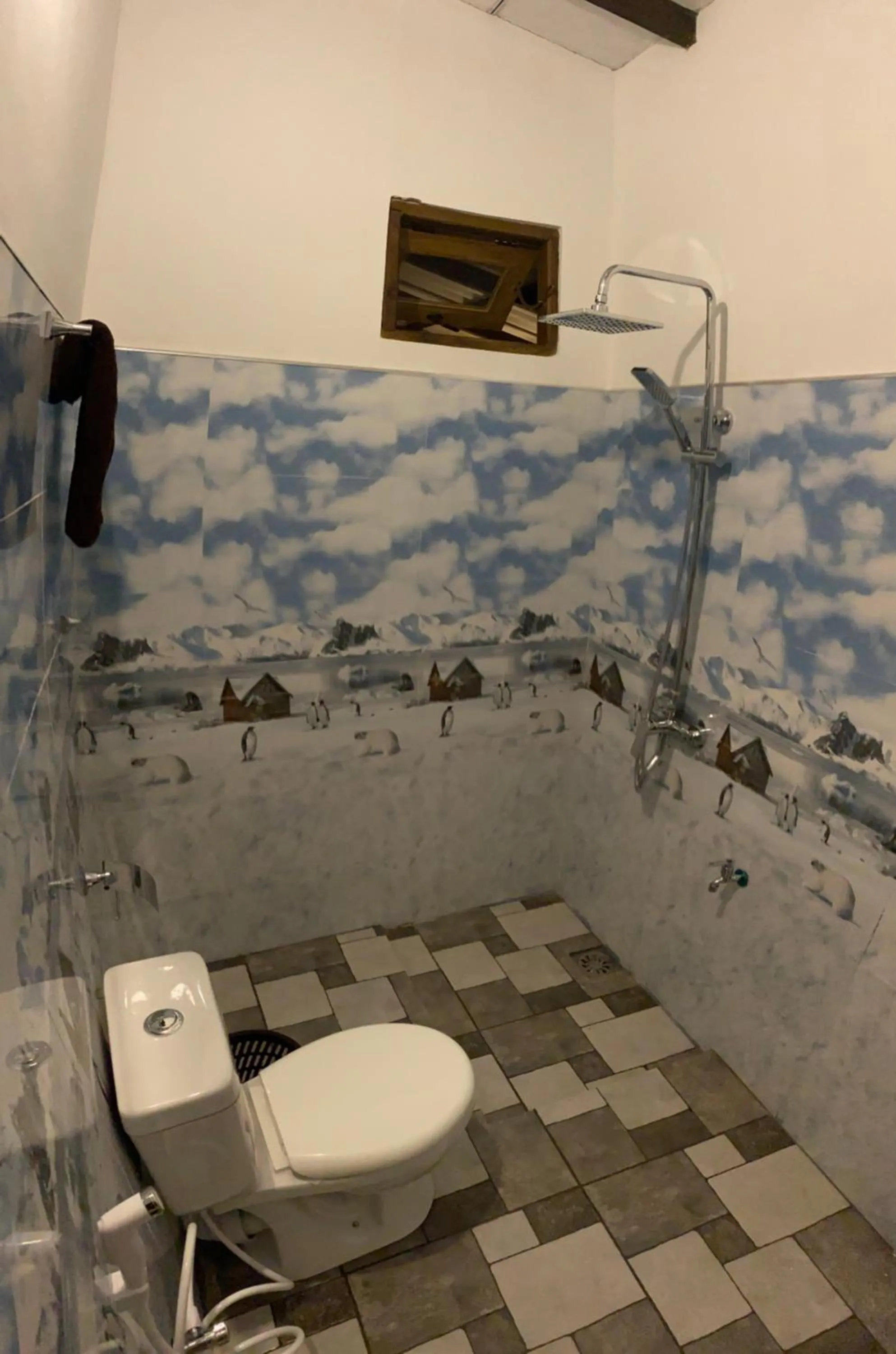 Shower in Cozy Homestay Waterfall Road Ella