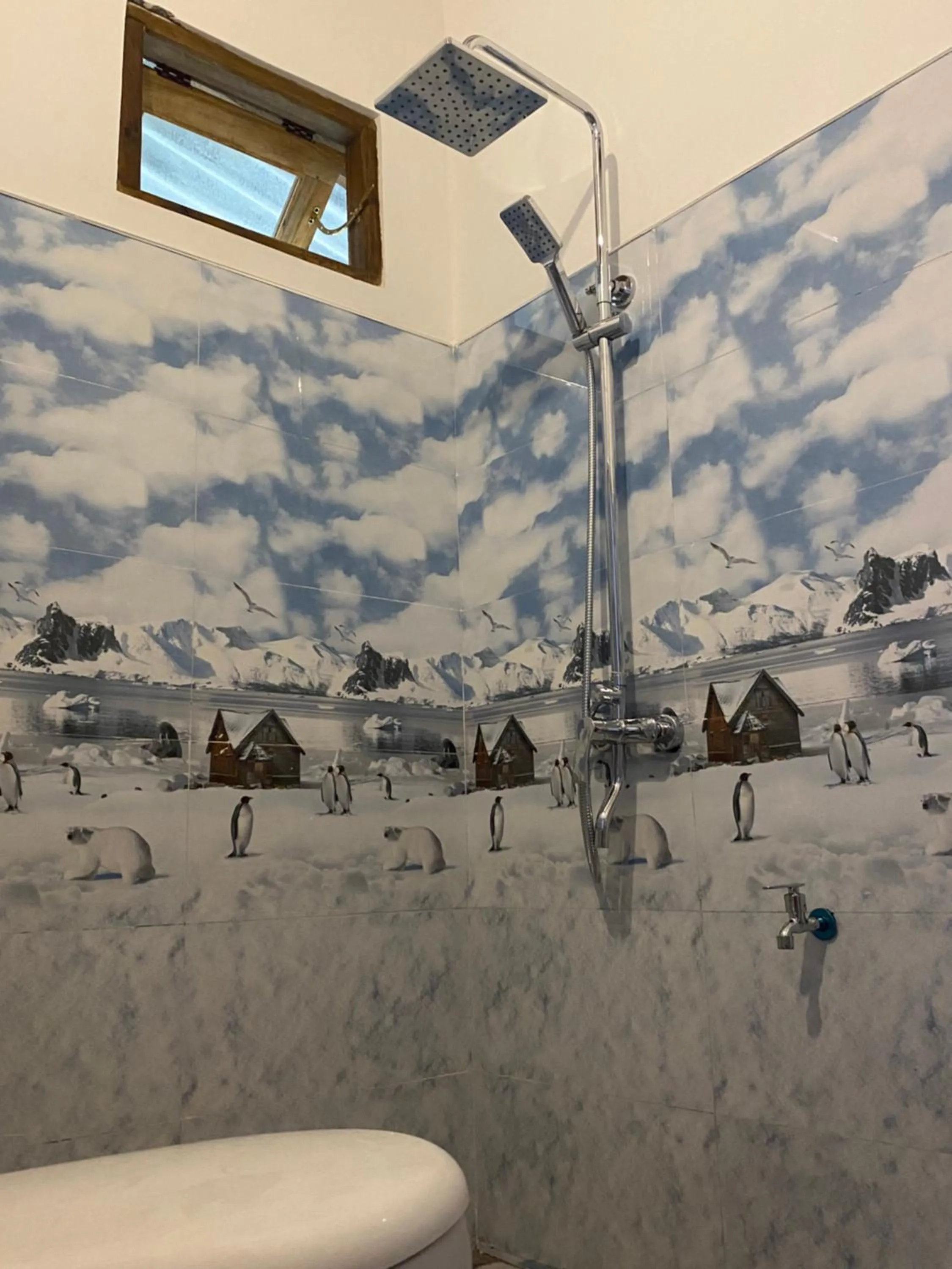 Shower in Cozy Homestay Waterfall Road Ella