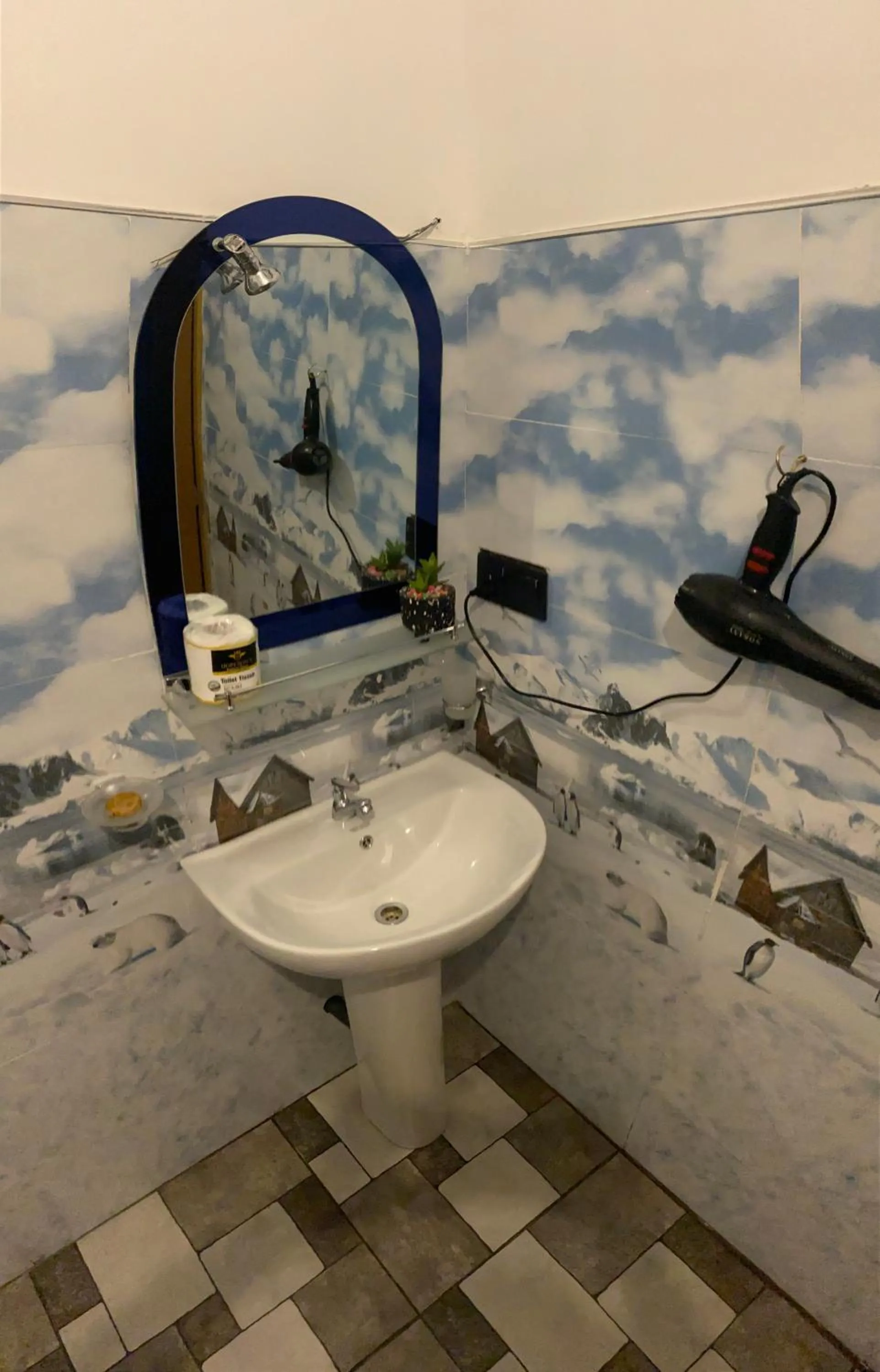 Bathroom in Cozy Homestay Waterfall Road Ella