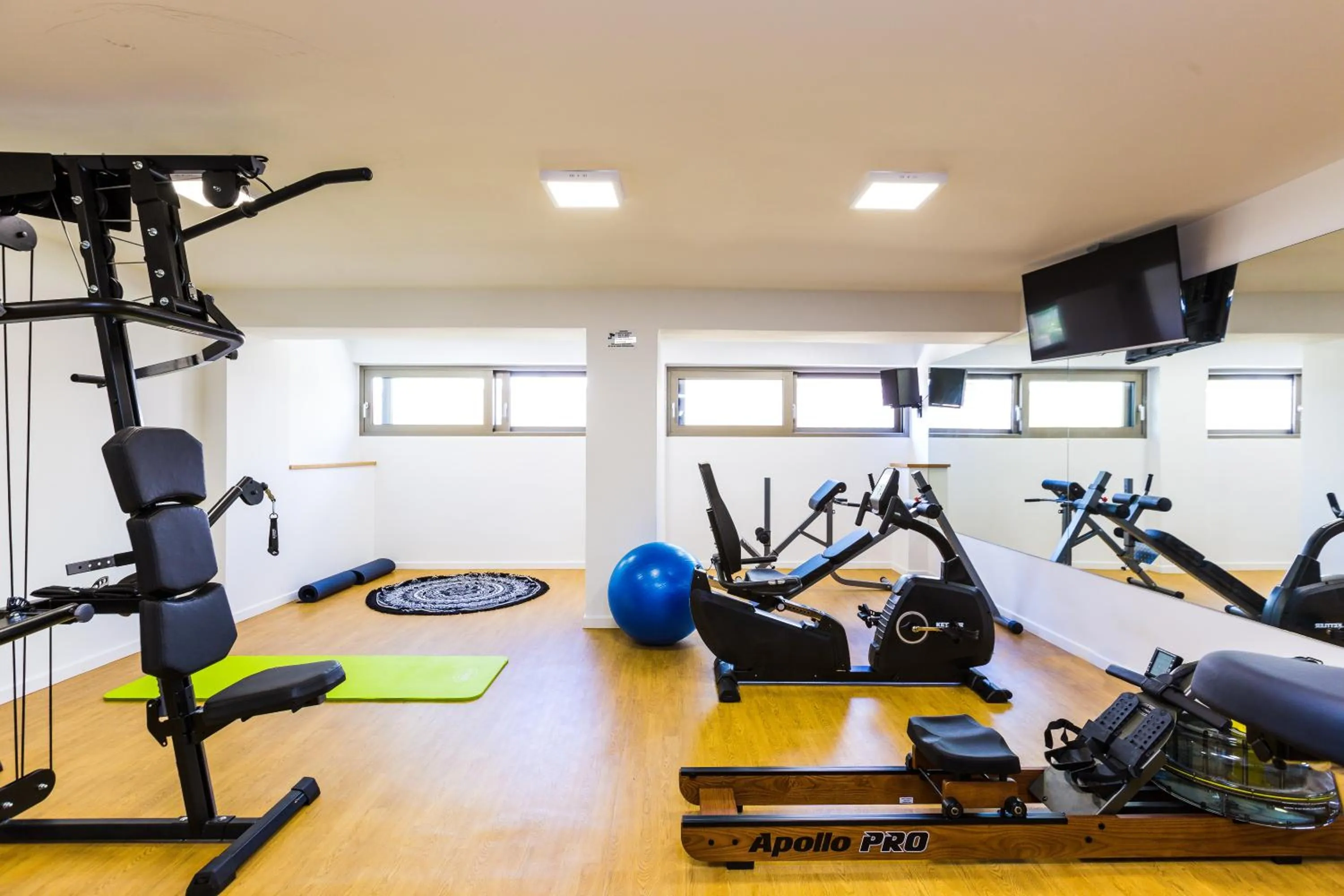 Fitness centre/facilities in Menta City Boutique Hotel