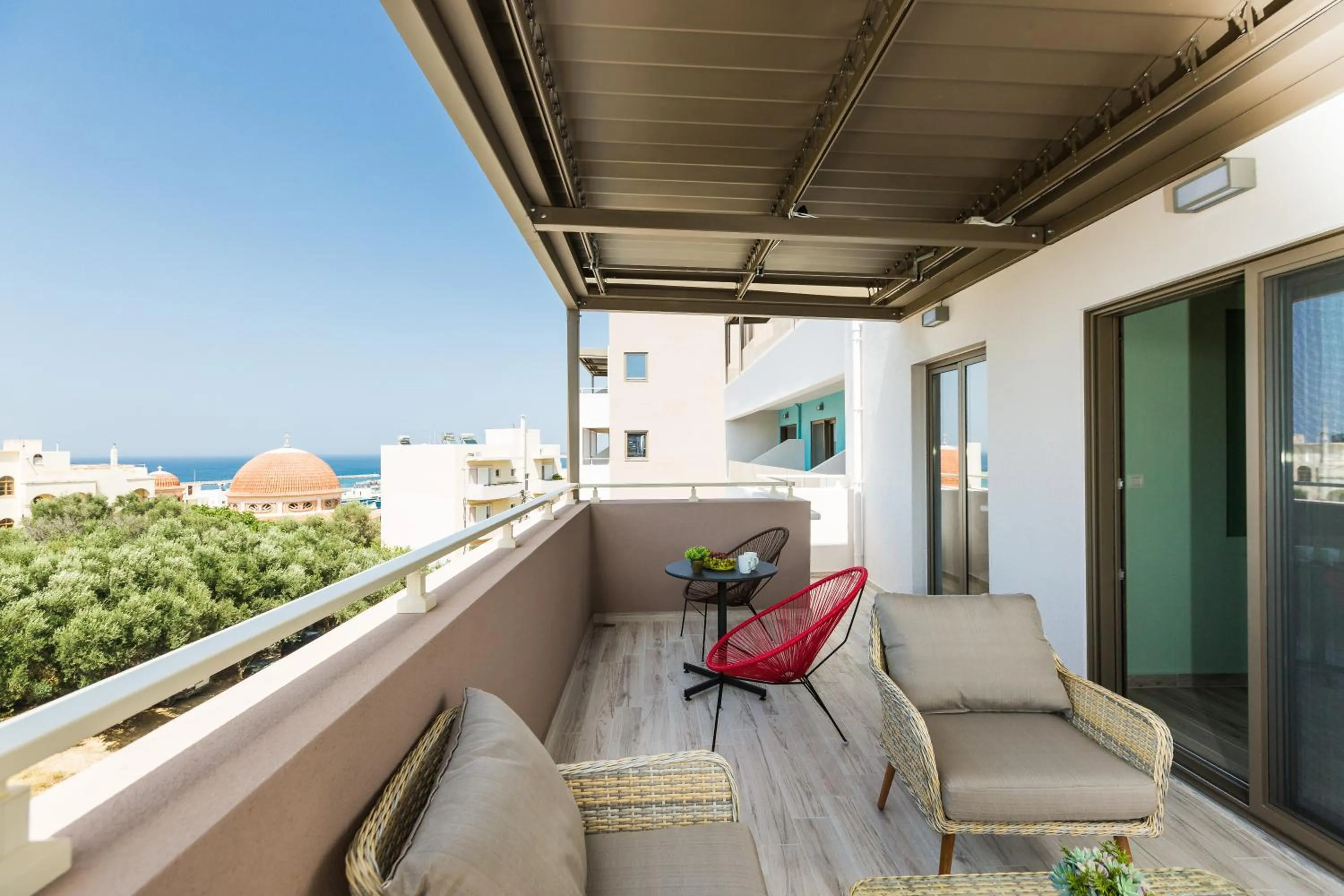 Balcony/Terrace in Menta City Boutique Hotel
