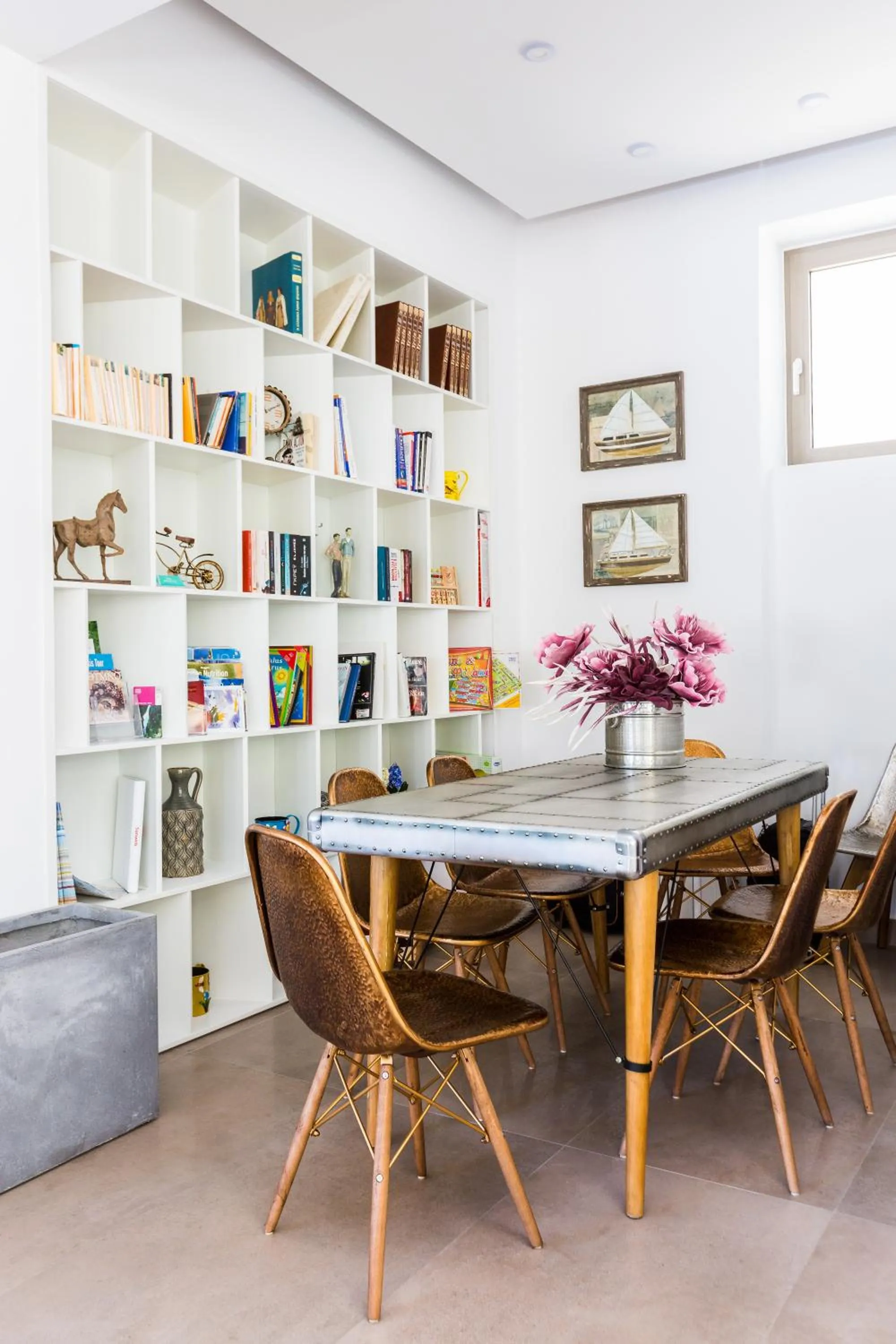 Library in Menta City Boutique Hotel