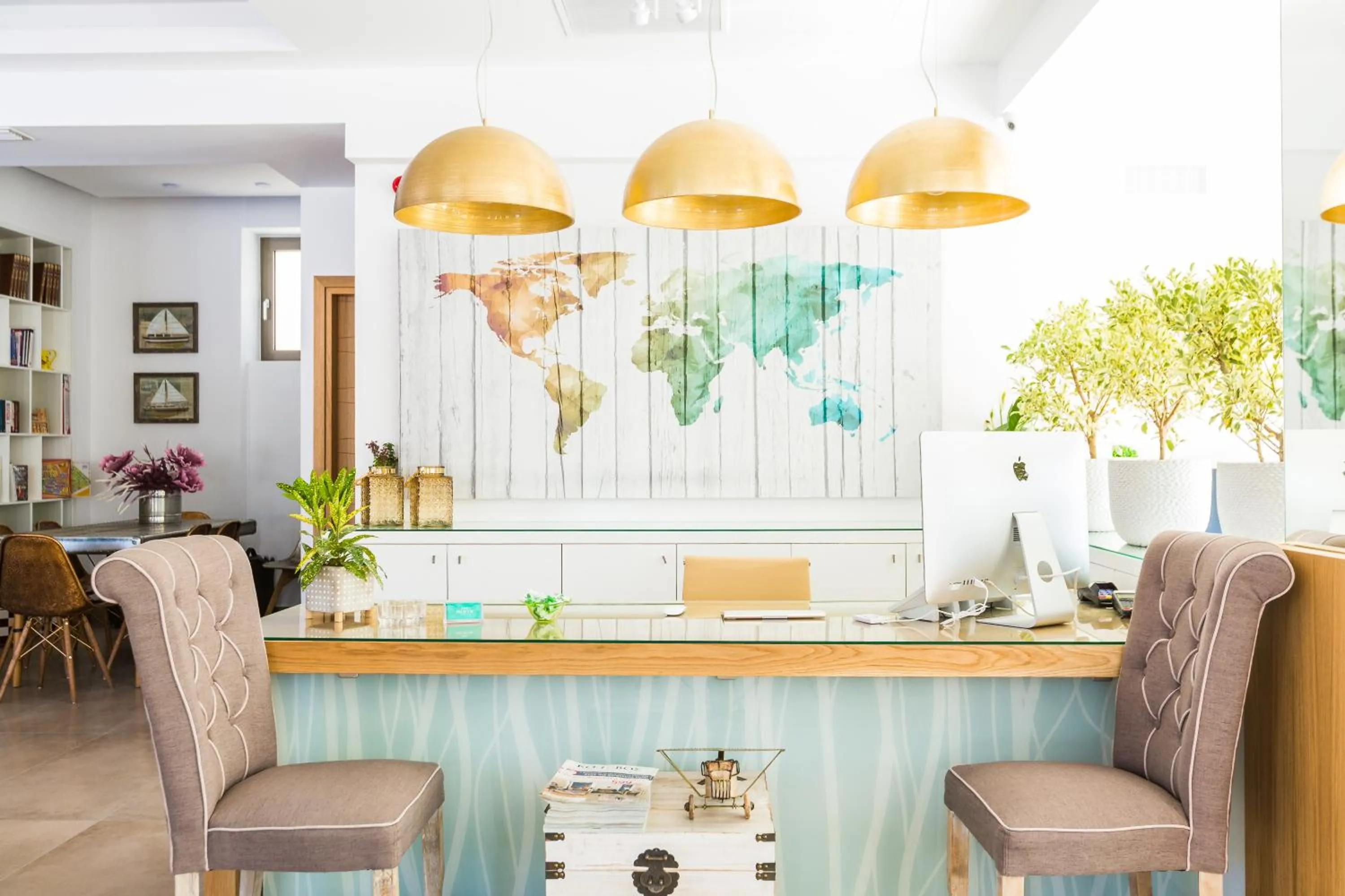 Lobby or reception in Menta City Boutique Hotel