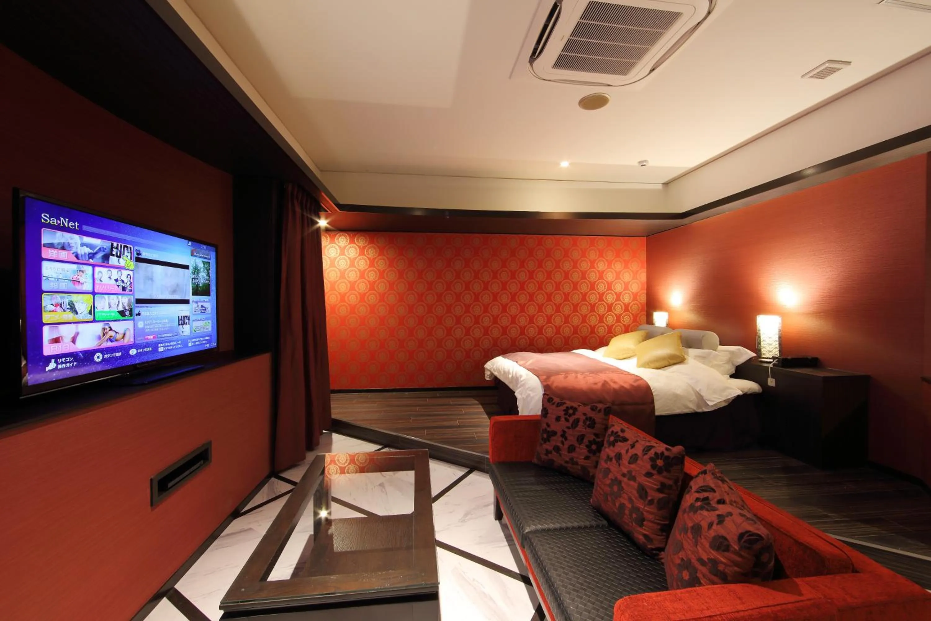 Bed in Hotel Water Gate Hamamatsu (Adult Only)