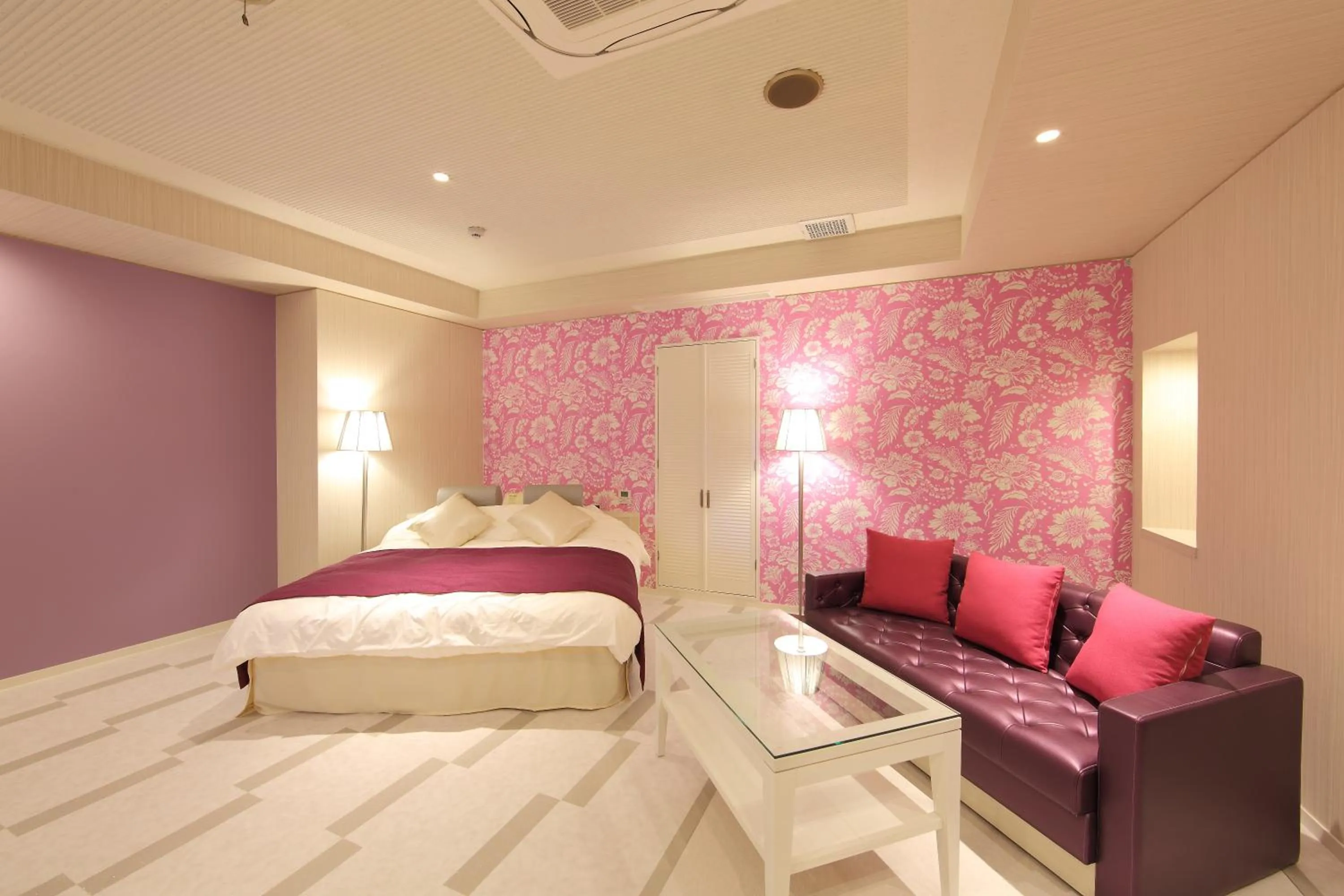 Bed in Hotel Water Gate Hamamatsu (Adult Only)