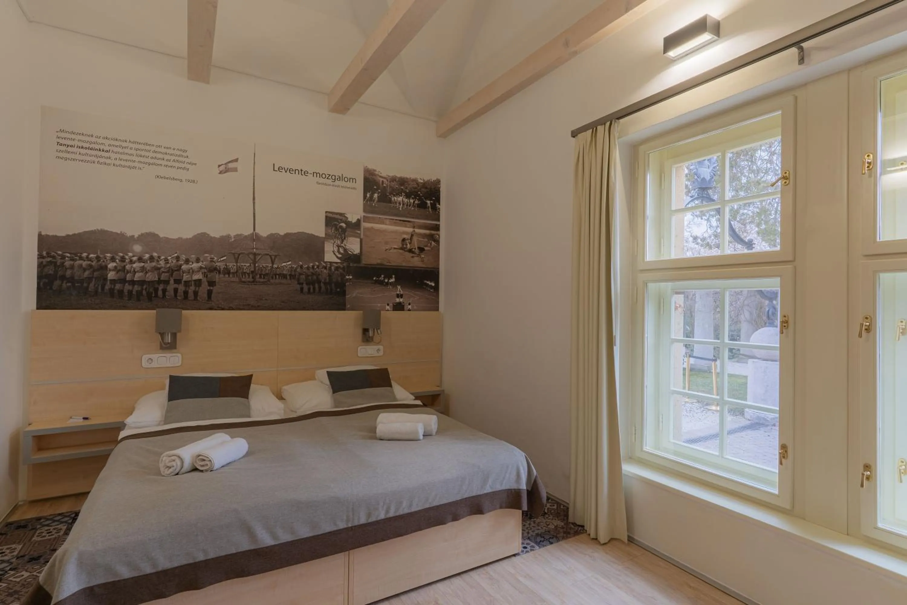 Bed in Klebelsberg Kastély Budapest