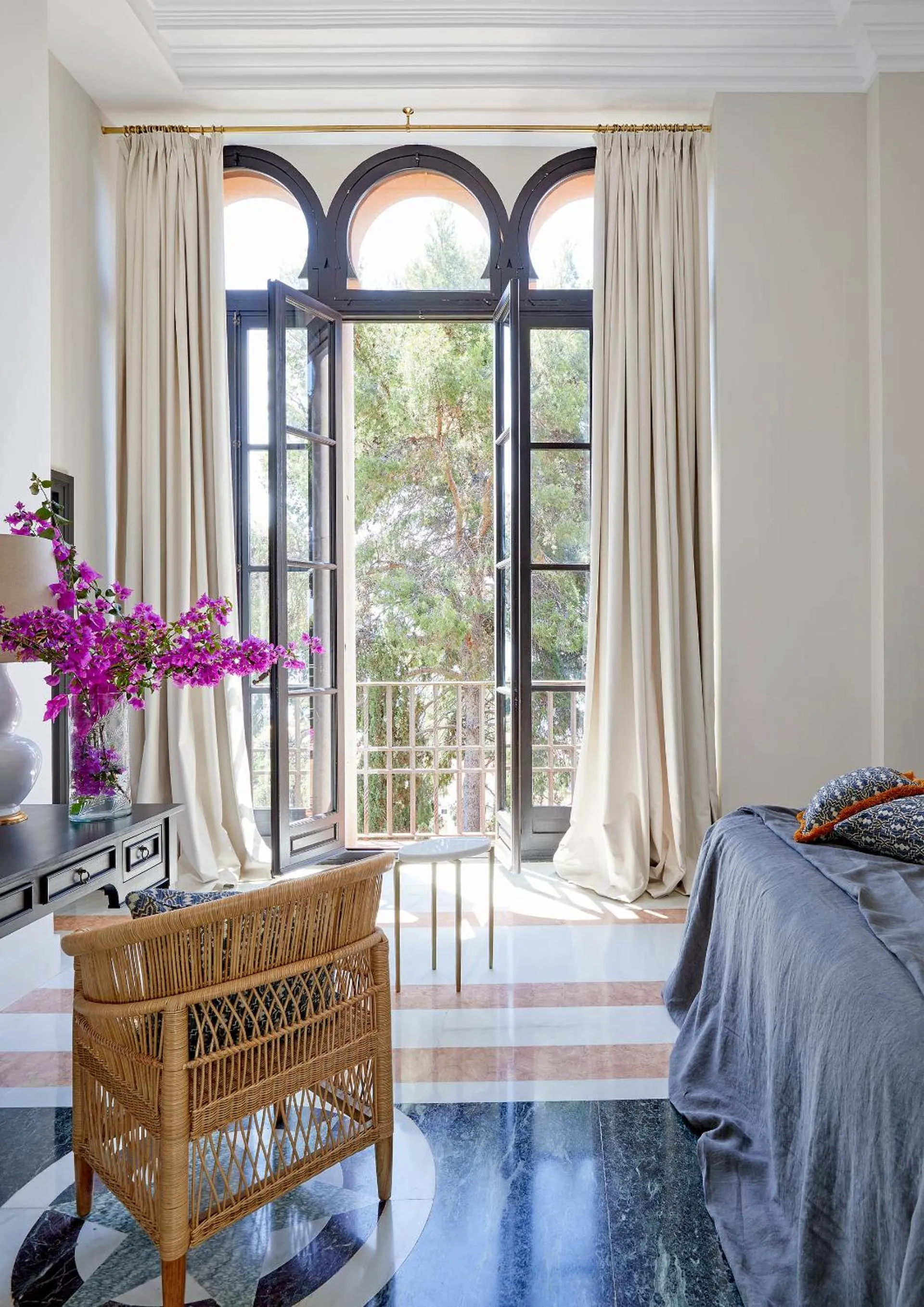 Bedroom, Bed in Soho Boutique Castillo de Santa Catalina - Adults Recommended