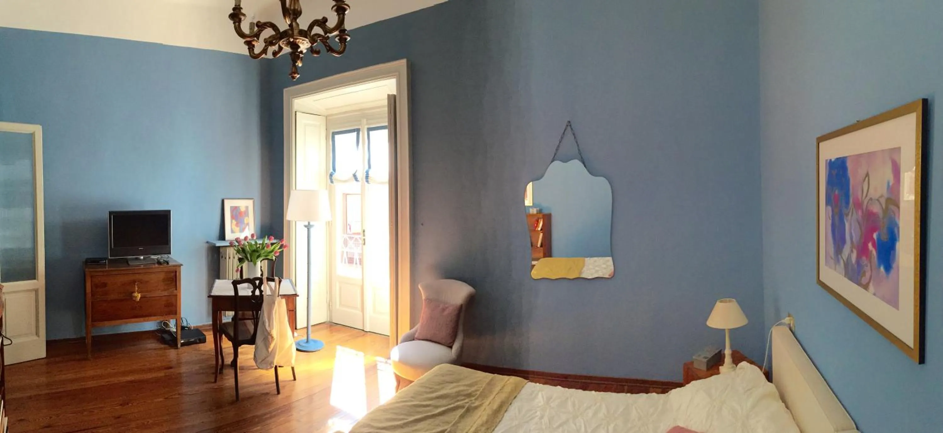 Photo of the whole room, Bed in B&B Volta