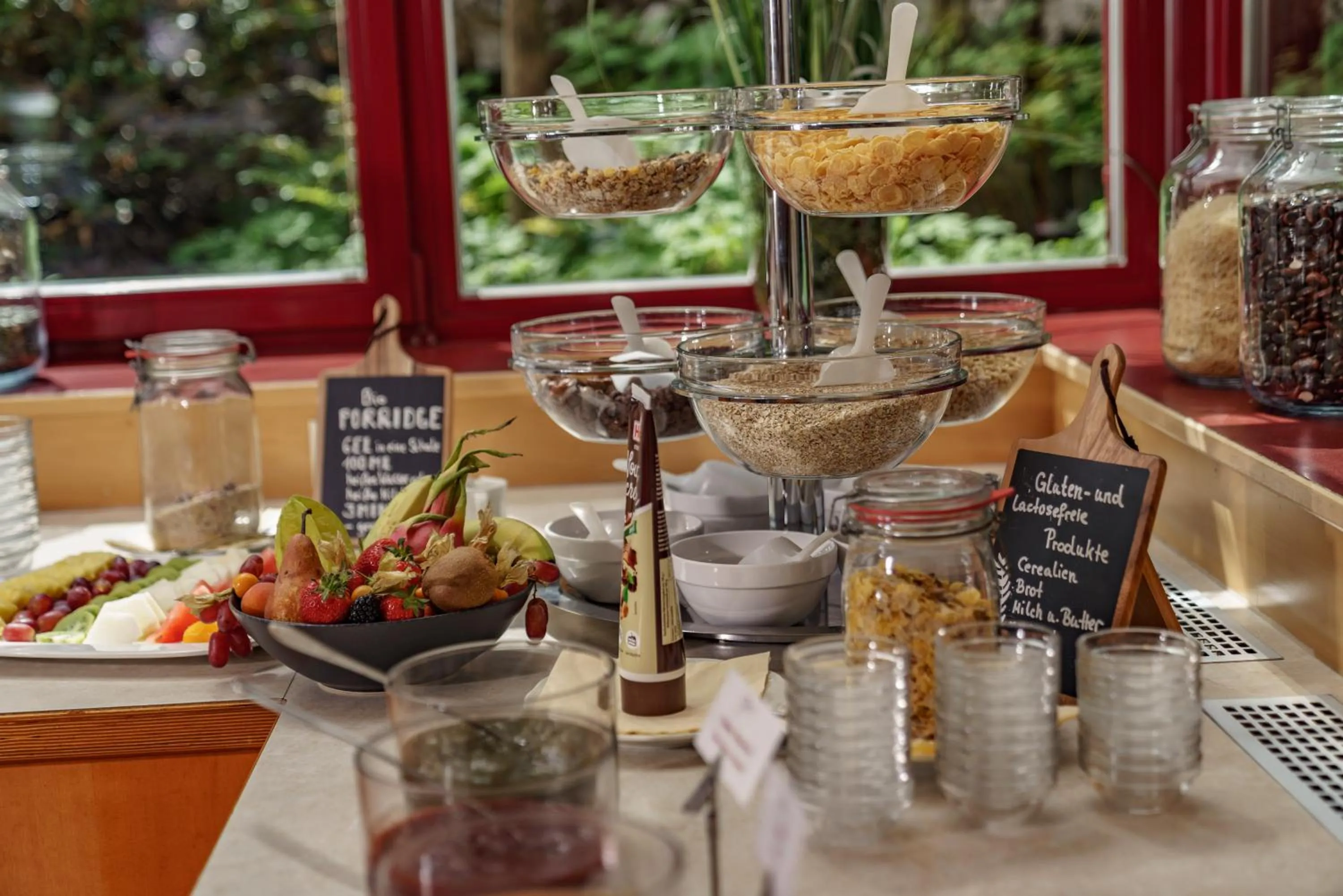 Continental breakfast in Panoramahotel Gürtl