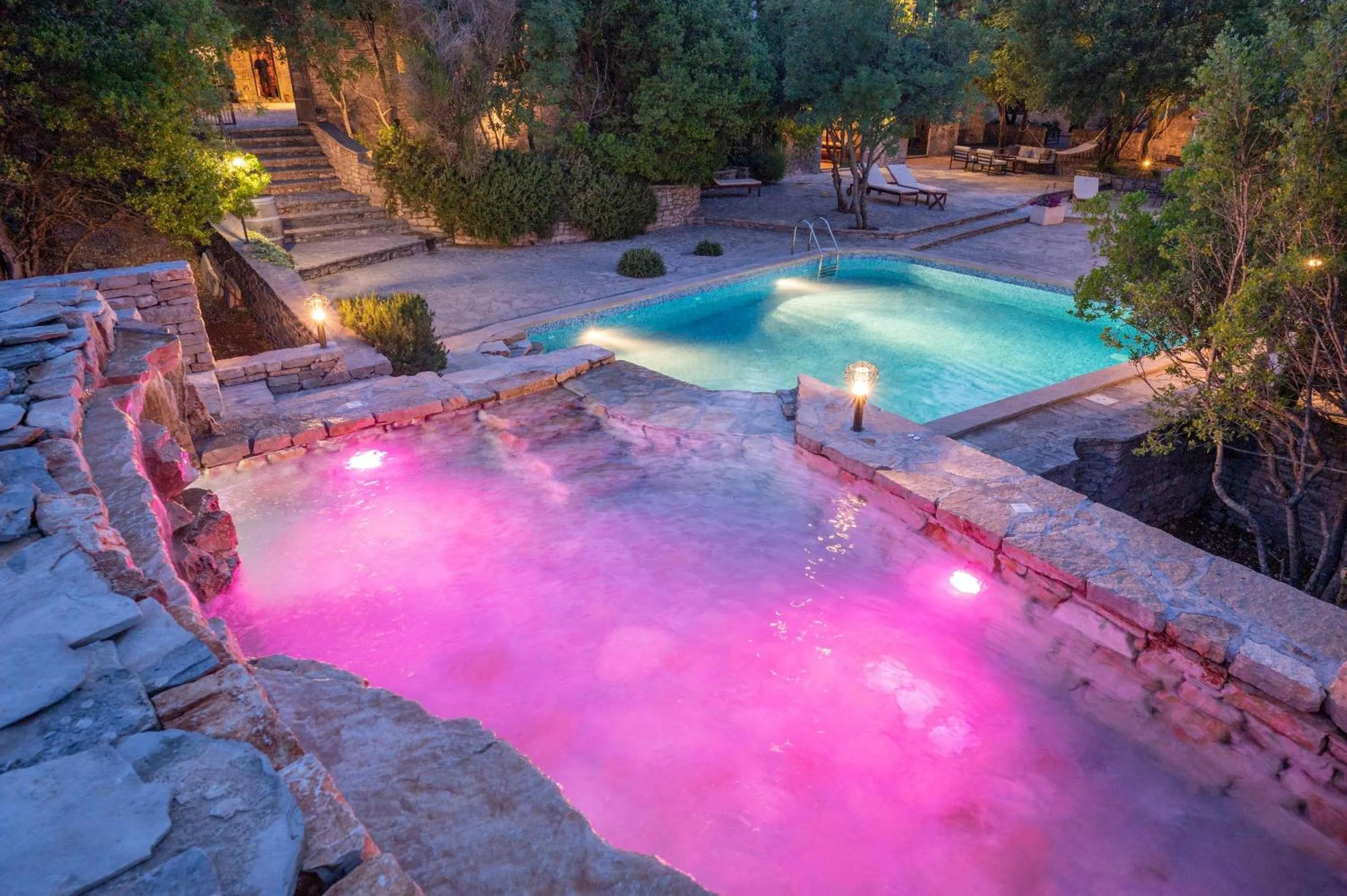 Pool view in Nono Ban Stone & Soul