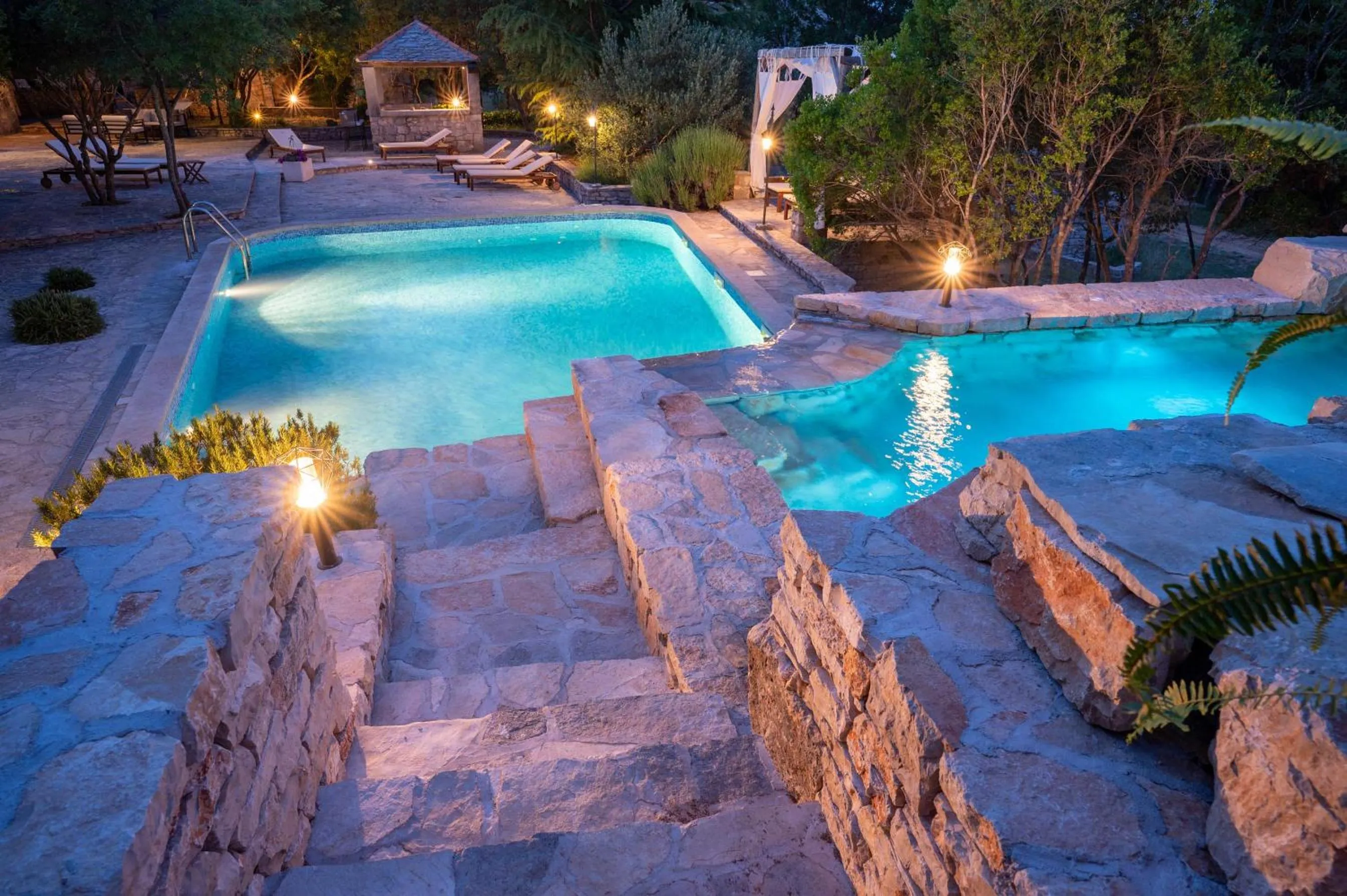 Swimming pool in Nono Ban Stone & Soul