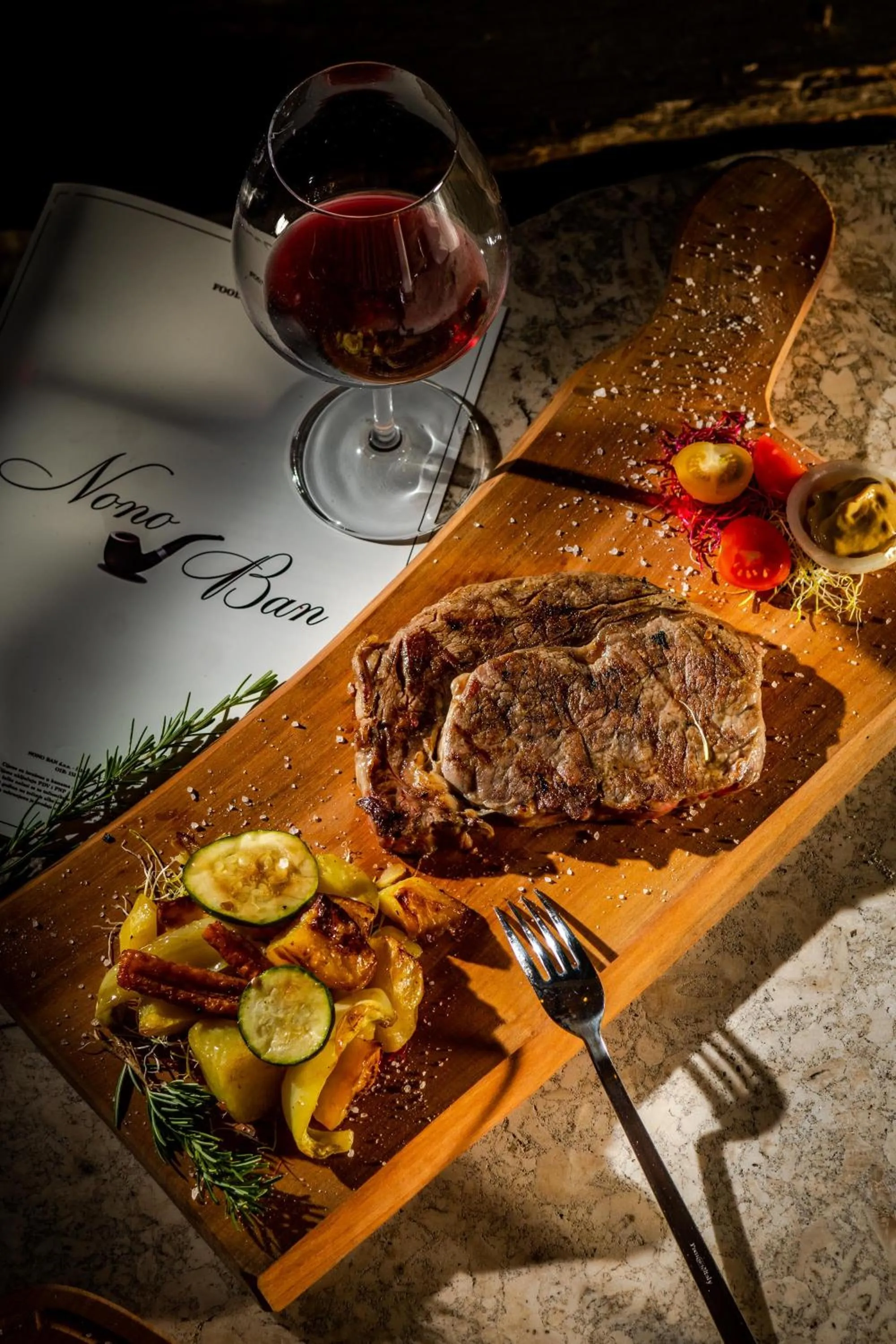 Food and drinks in Nono Ban Stone & Soul