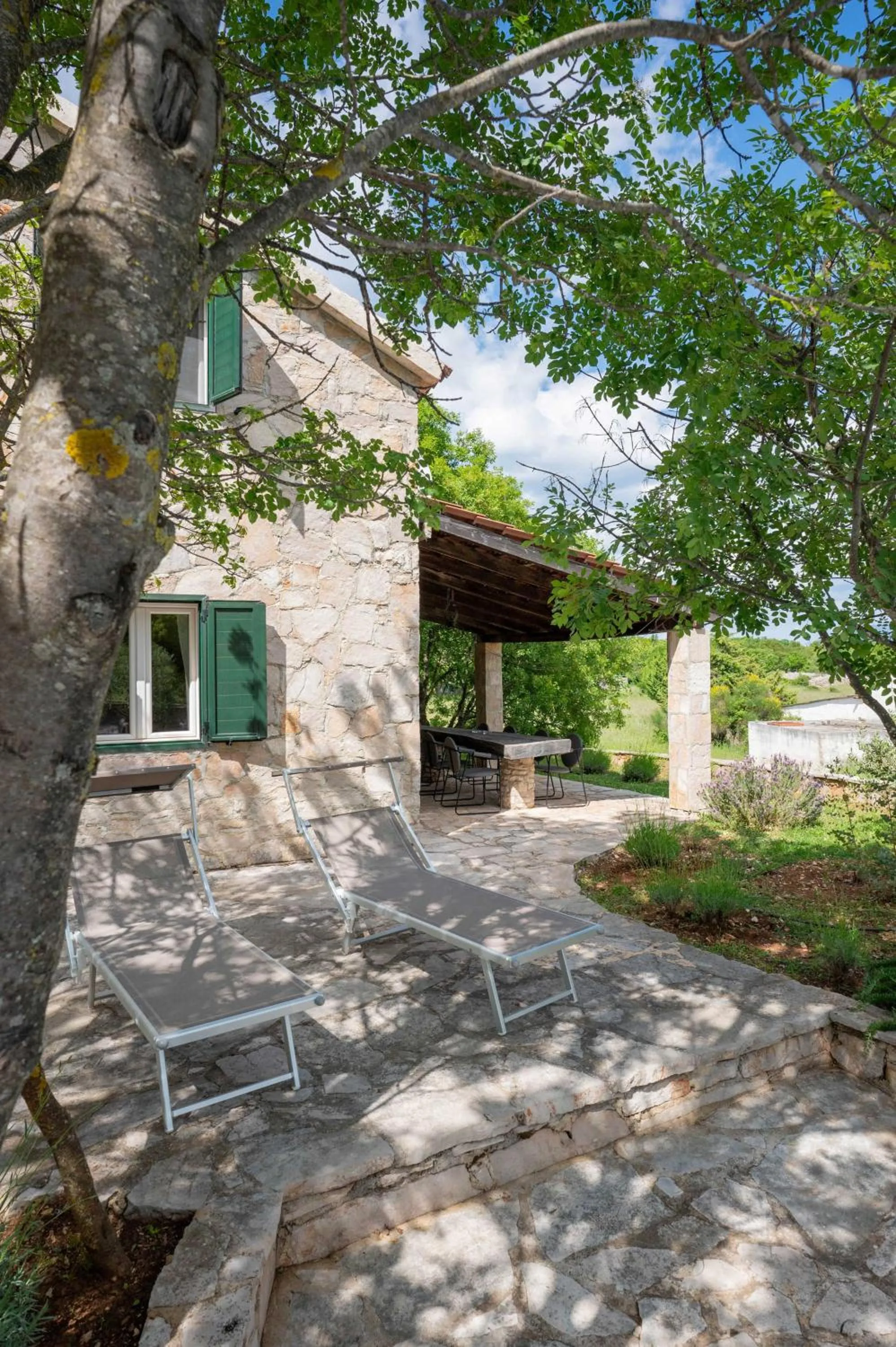 Balcony/Terrace in Nono Ban Stone & Soul