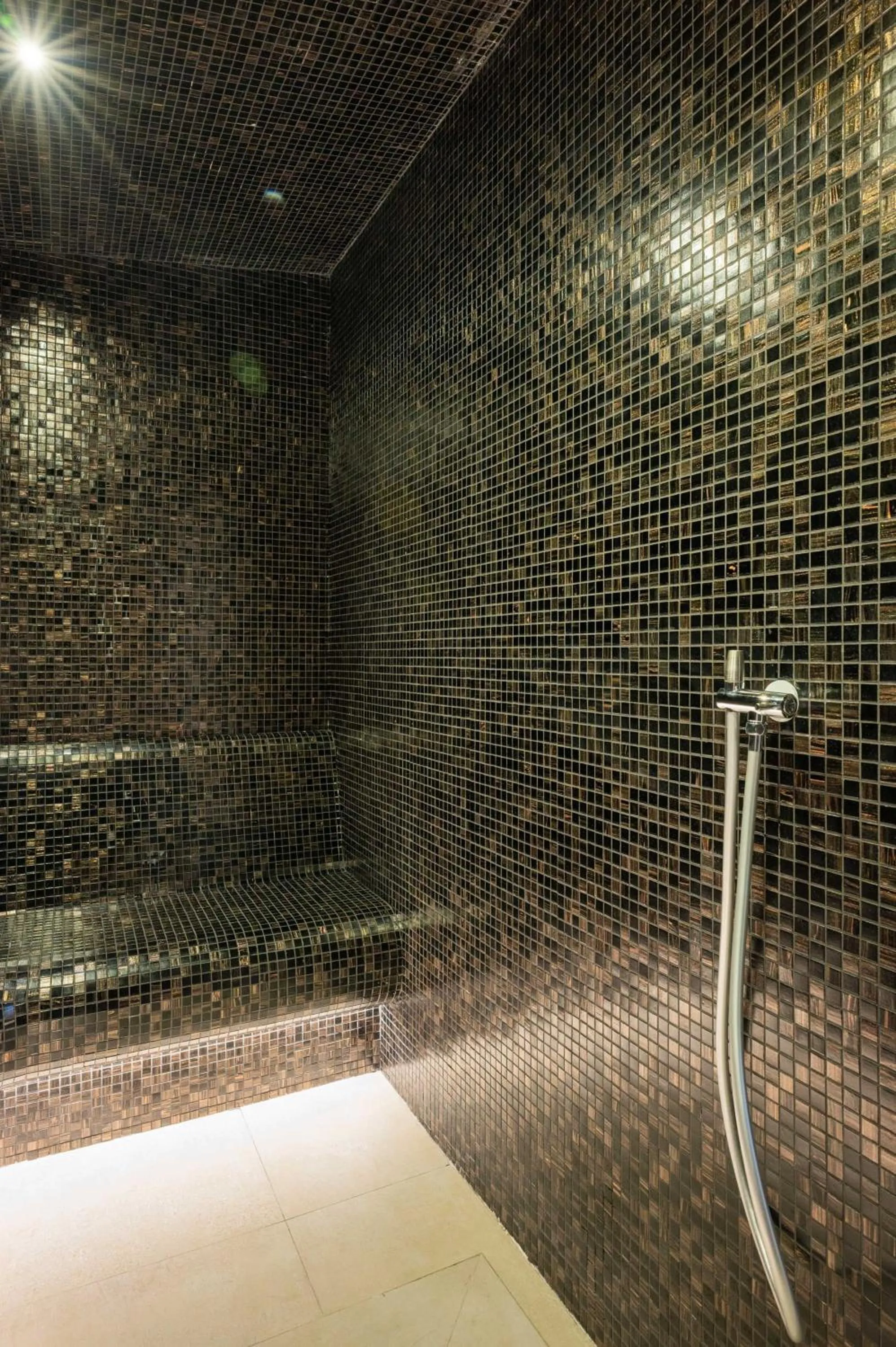 Steam room in Nono Ban Stone & Soul