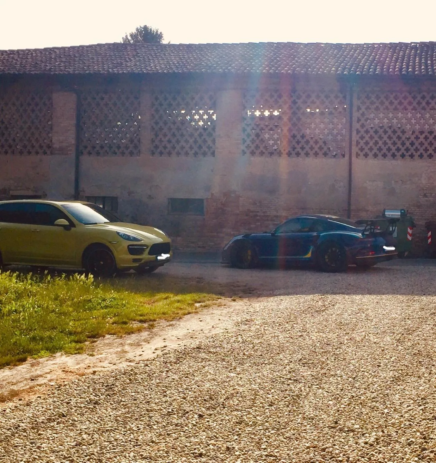 Sunrise in Cascina la castagnara