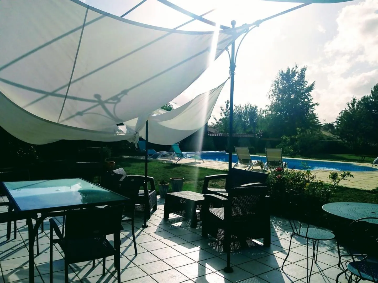 Patio in La maison de Thiré