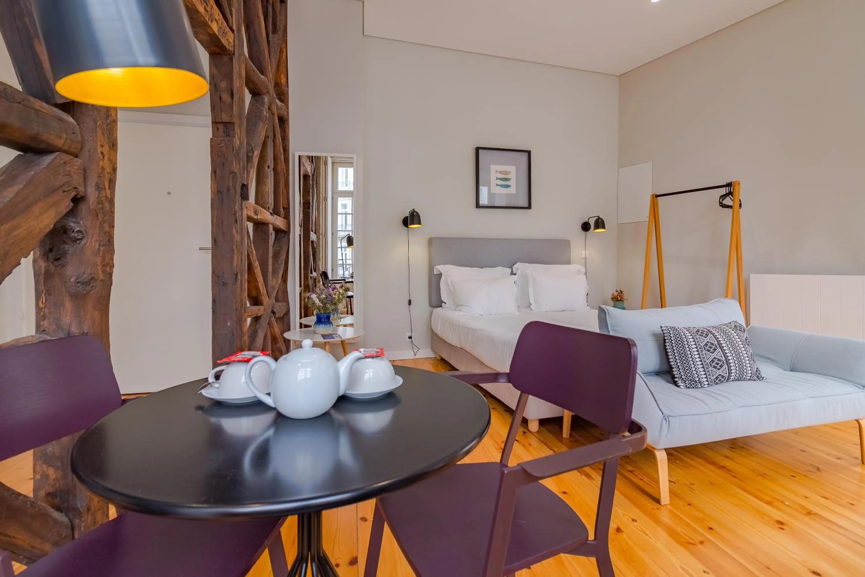 Bed in YOUROPO - City Center Ribeira Porto