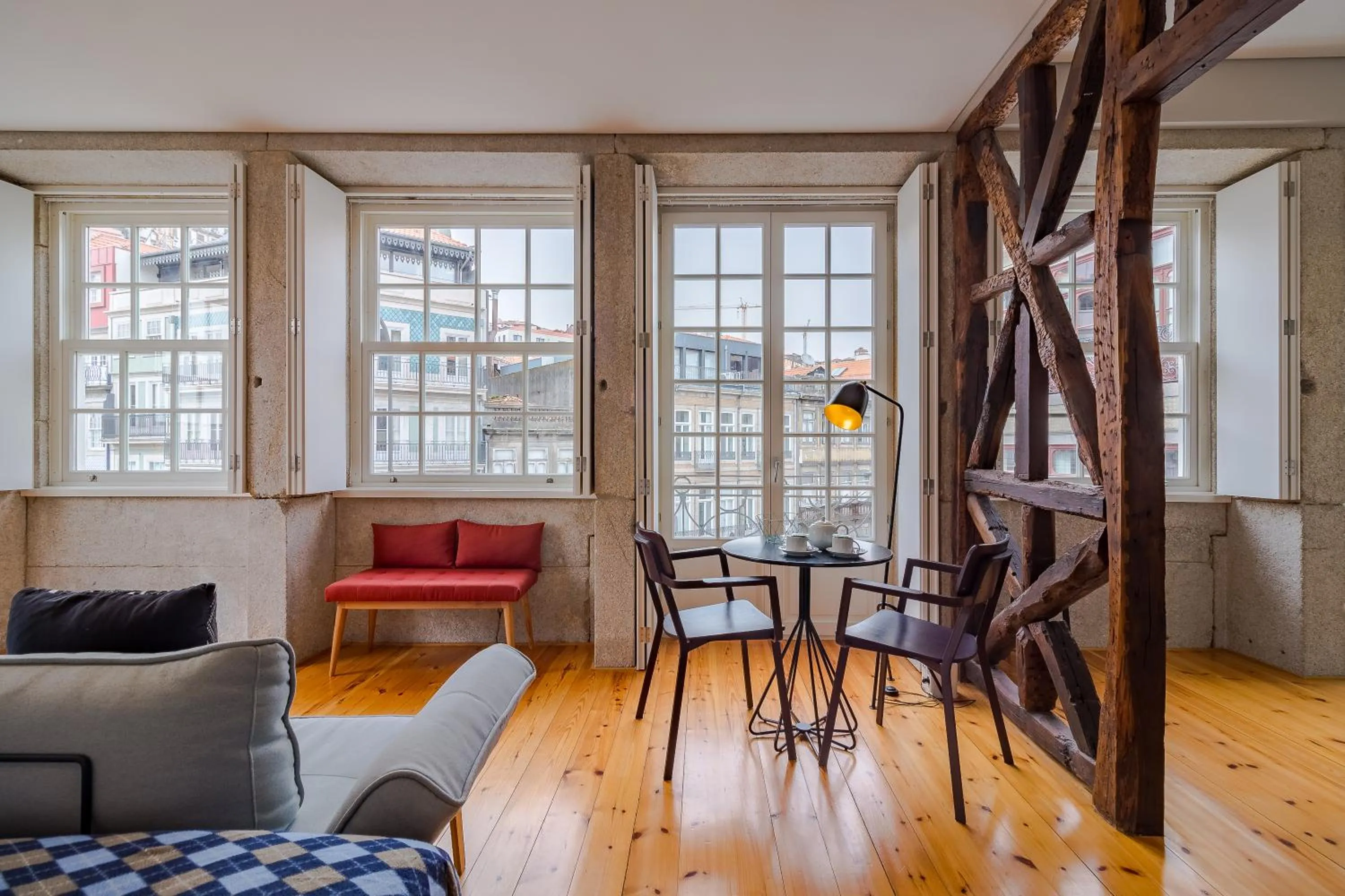 Living room in YOUROPO - City Center Ribeira Porto