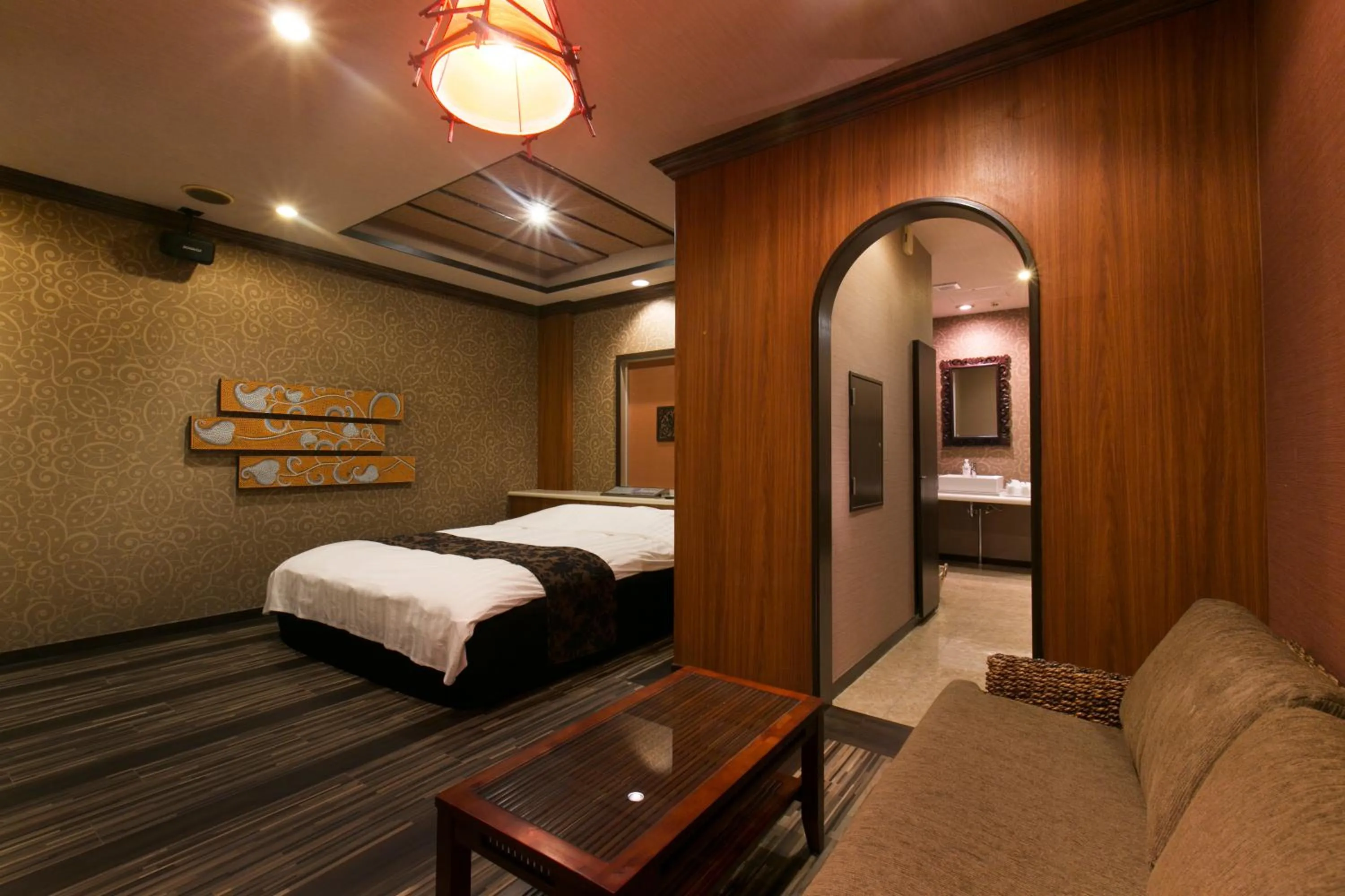 Photo of the whole room, Bed in Hotel Atlantis Higashi Osaka (Adult Only)