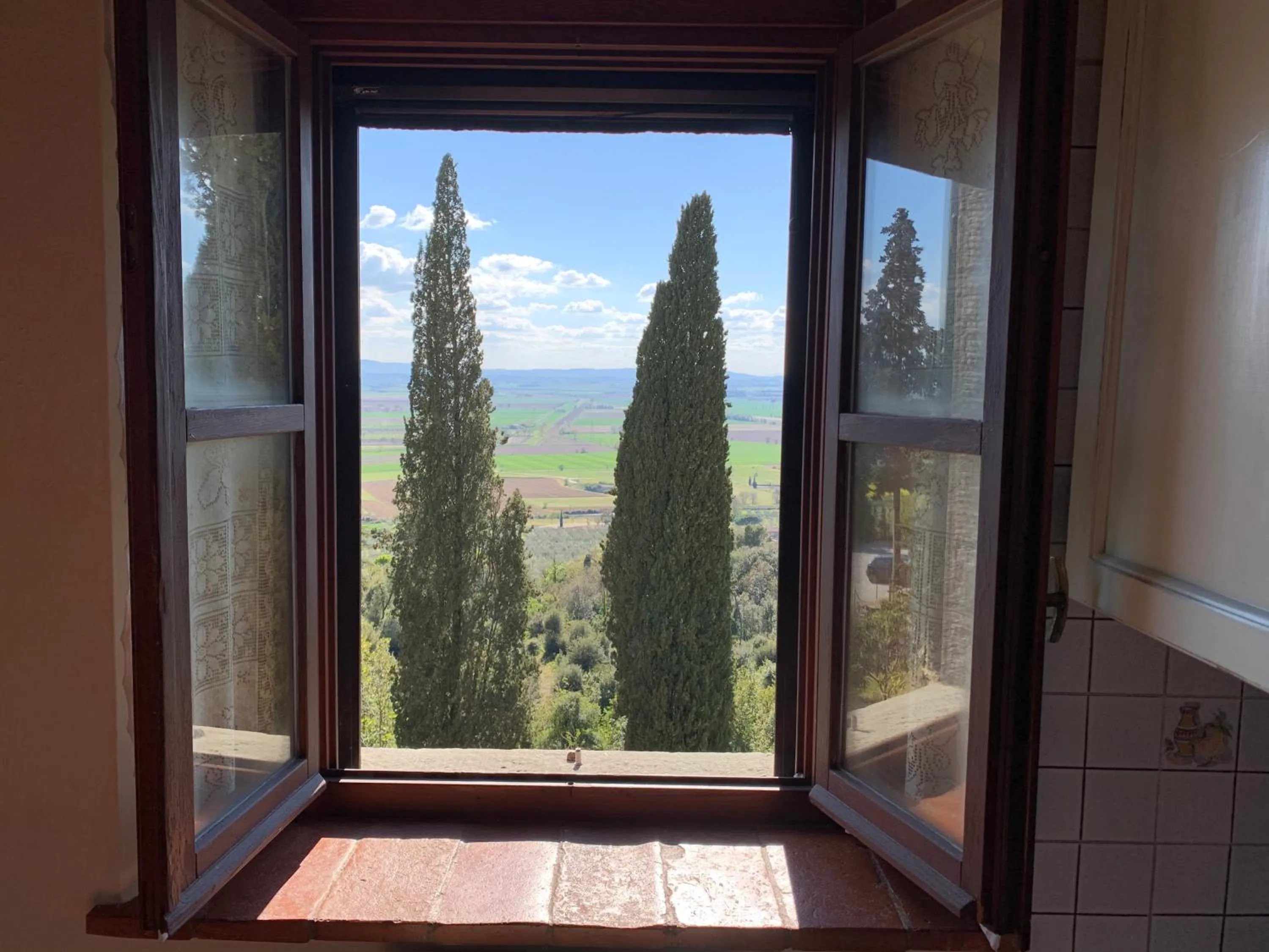 Natural landscape in Villa Schiatti