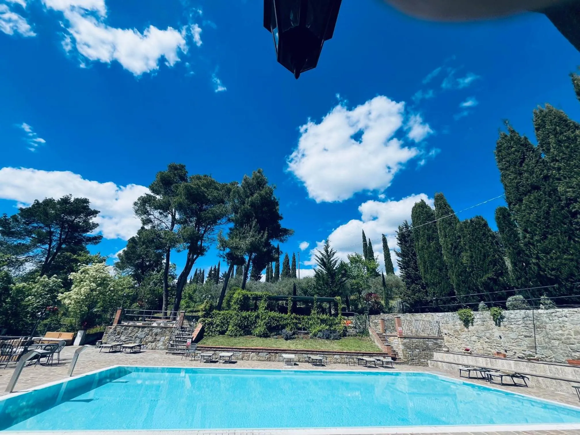 Swimming pool in Villa Schiatti