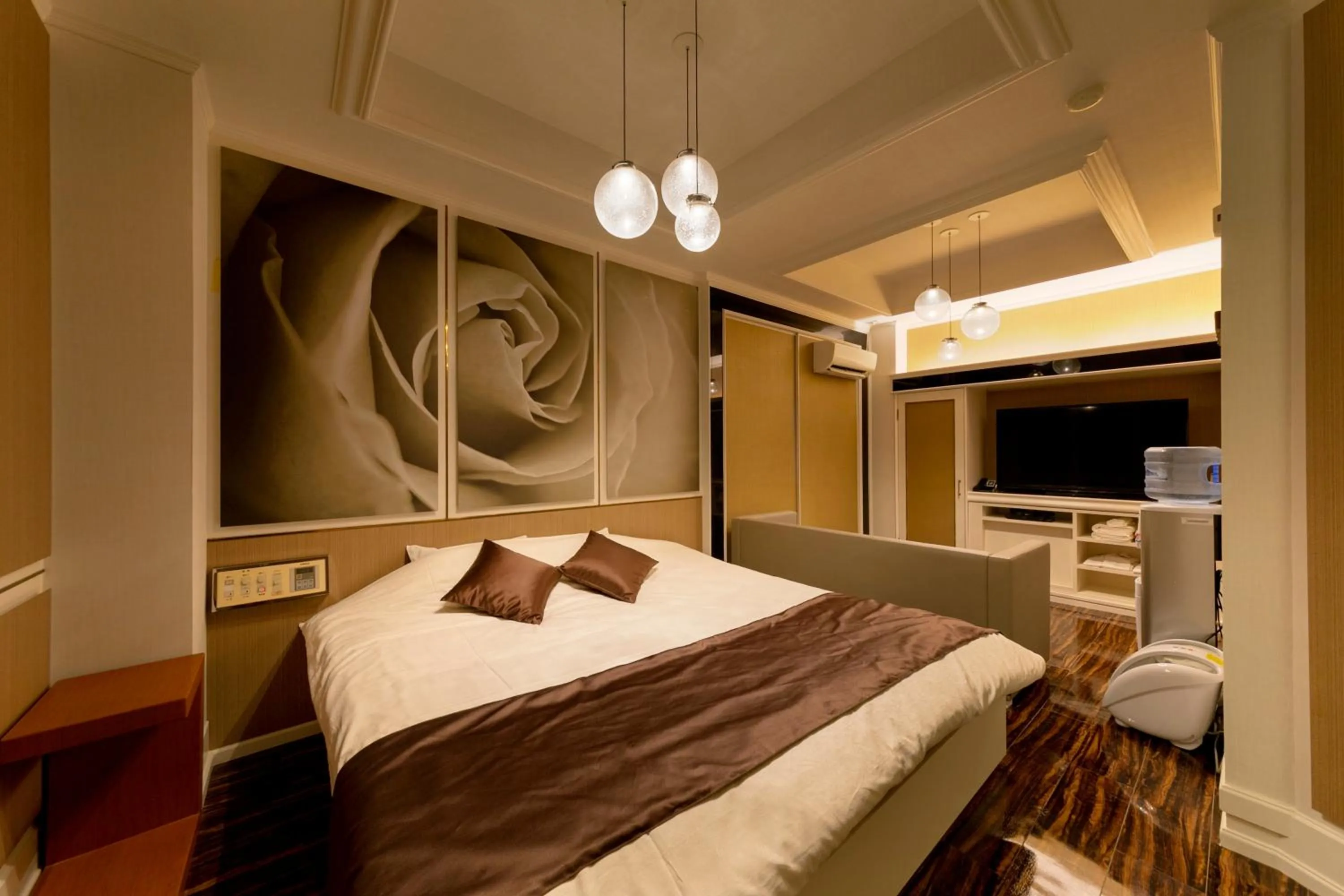 Bed in Hotel Lotus Sakai (Adult Only)