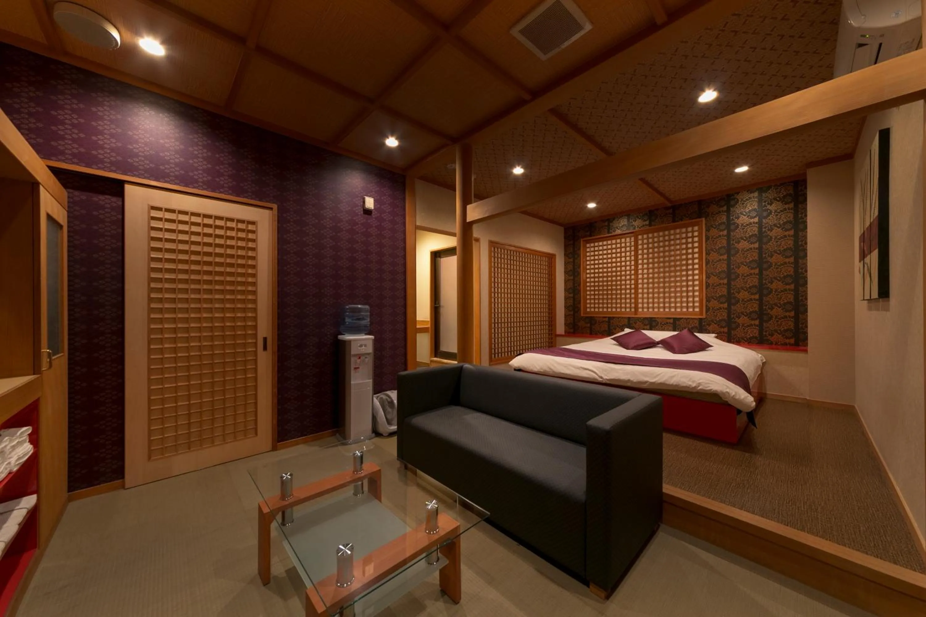 Bed in Hotel Lotus Sakai (Adult Only)