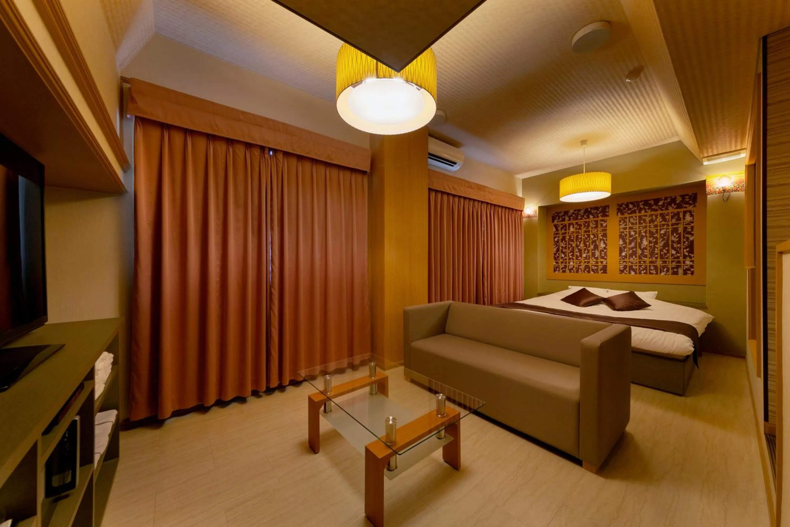 Bed in Hotel Lotus Sakai (Adult Only)