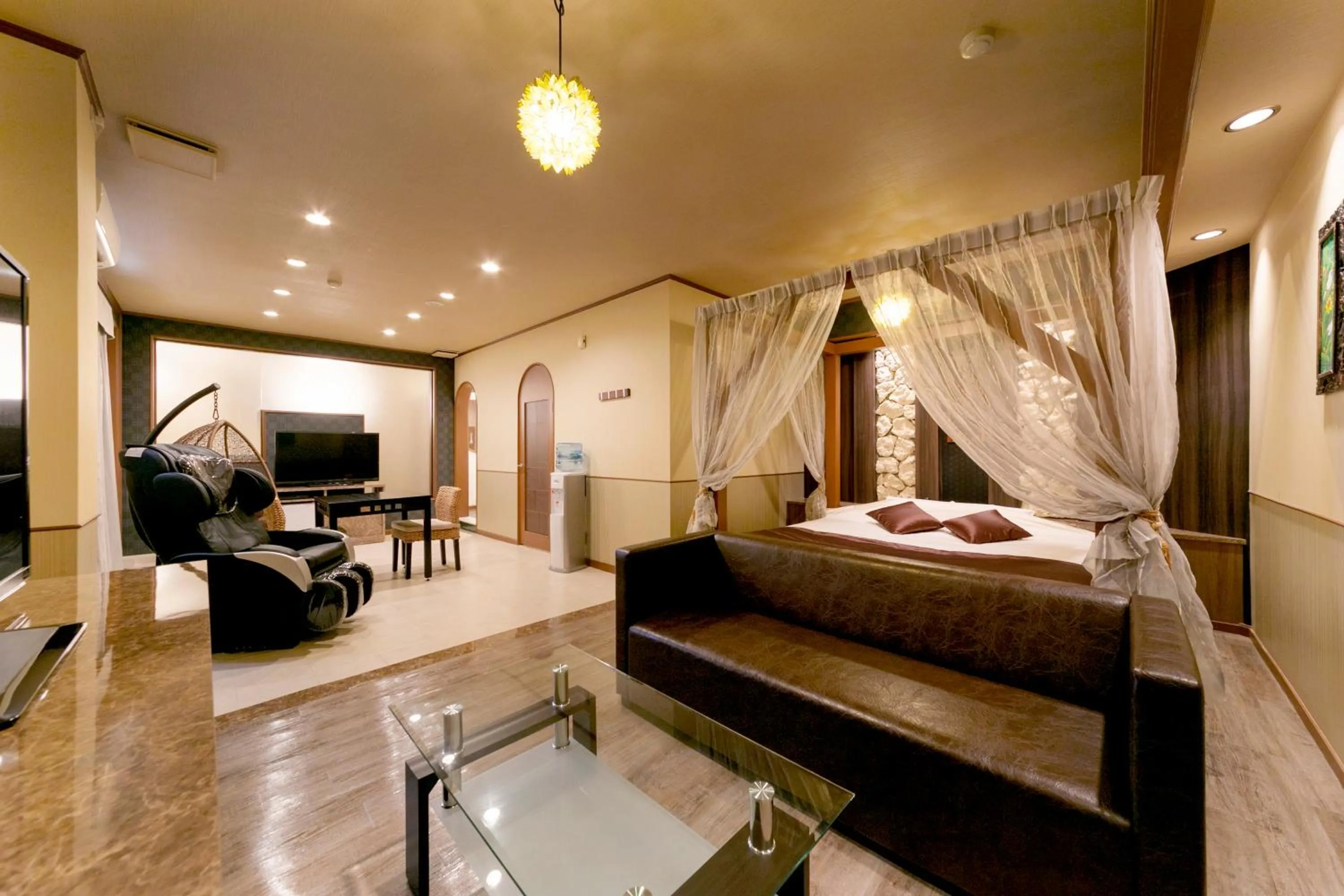 Bed in Hotel Lotus Sakai (Adult Only)