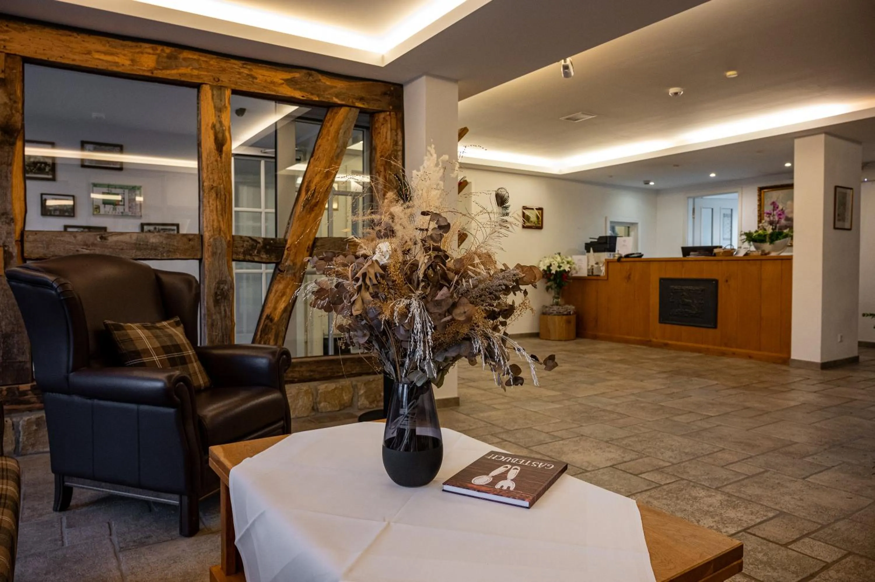 Lobby or reception in Landhotel Jann Hinsch Hof