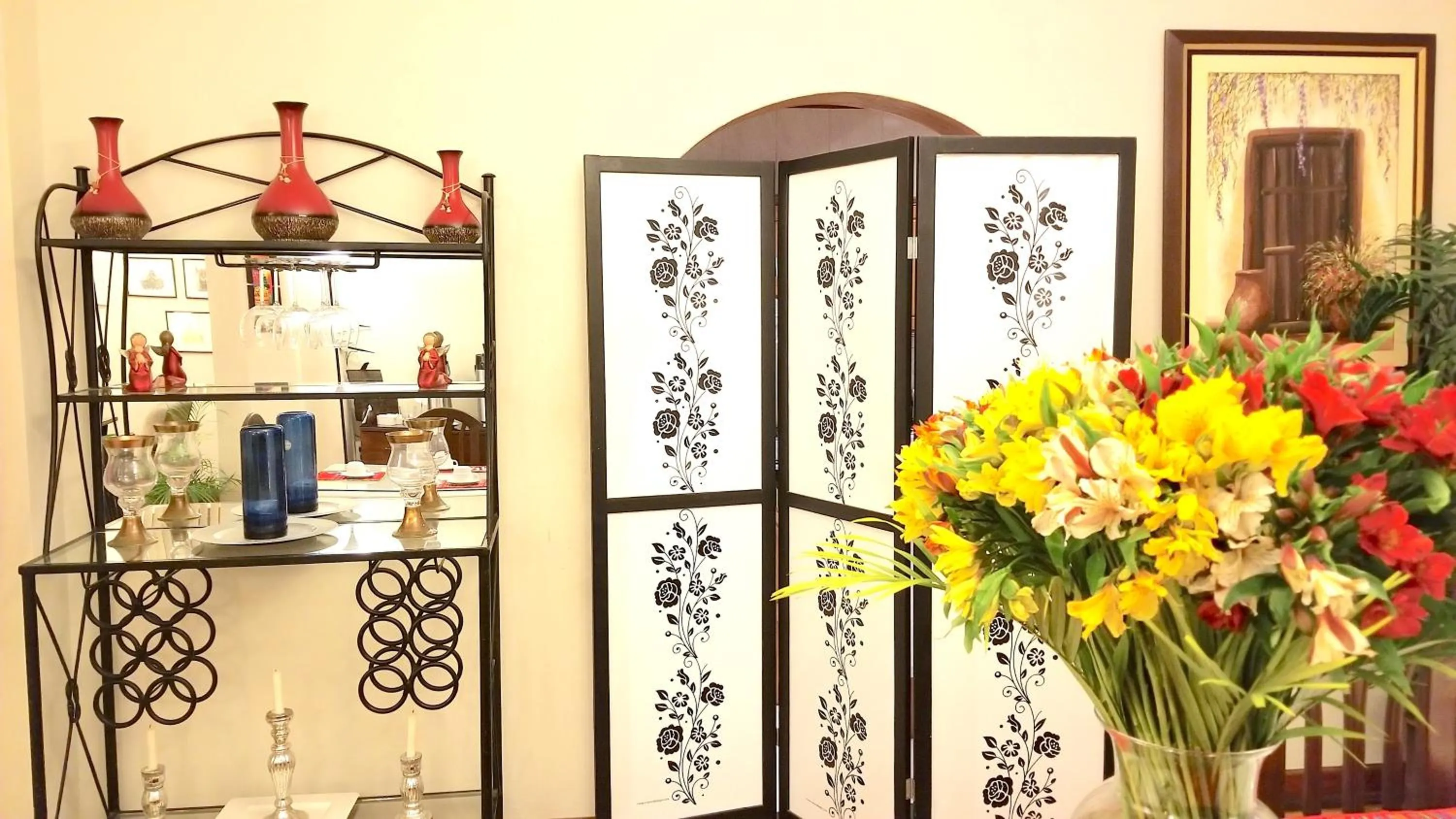 Decorative detail in Casa Bella Boutique Hotel San Isidro