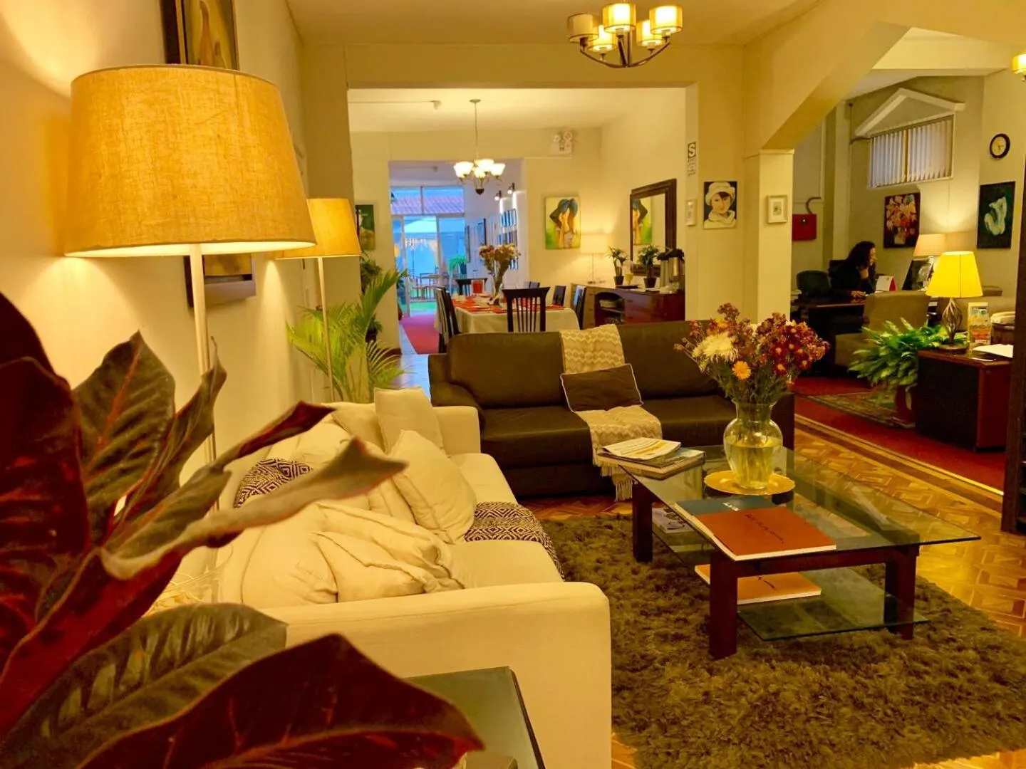 Lobby or reception in Casa Bella Boutique Hotel San Isidro