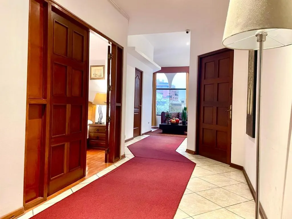 Inner courtyard view in Casa Bella Boutique Hotel San Isidro