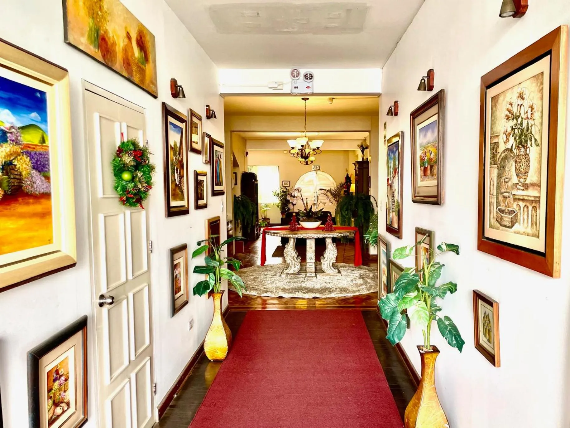 Decorative detail in Casa Bella Boutique Hotel San Isidro