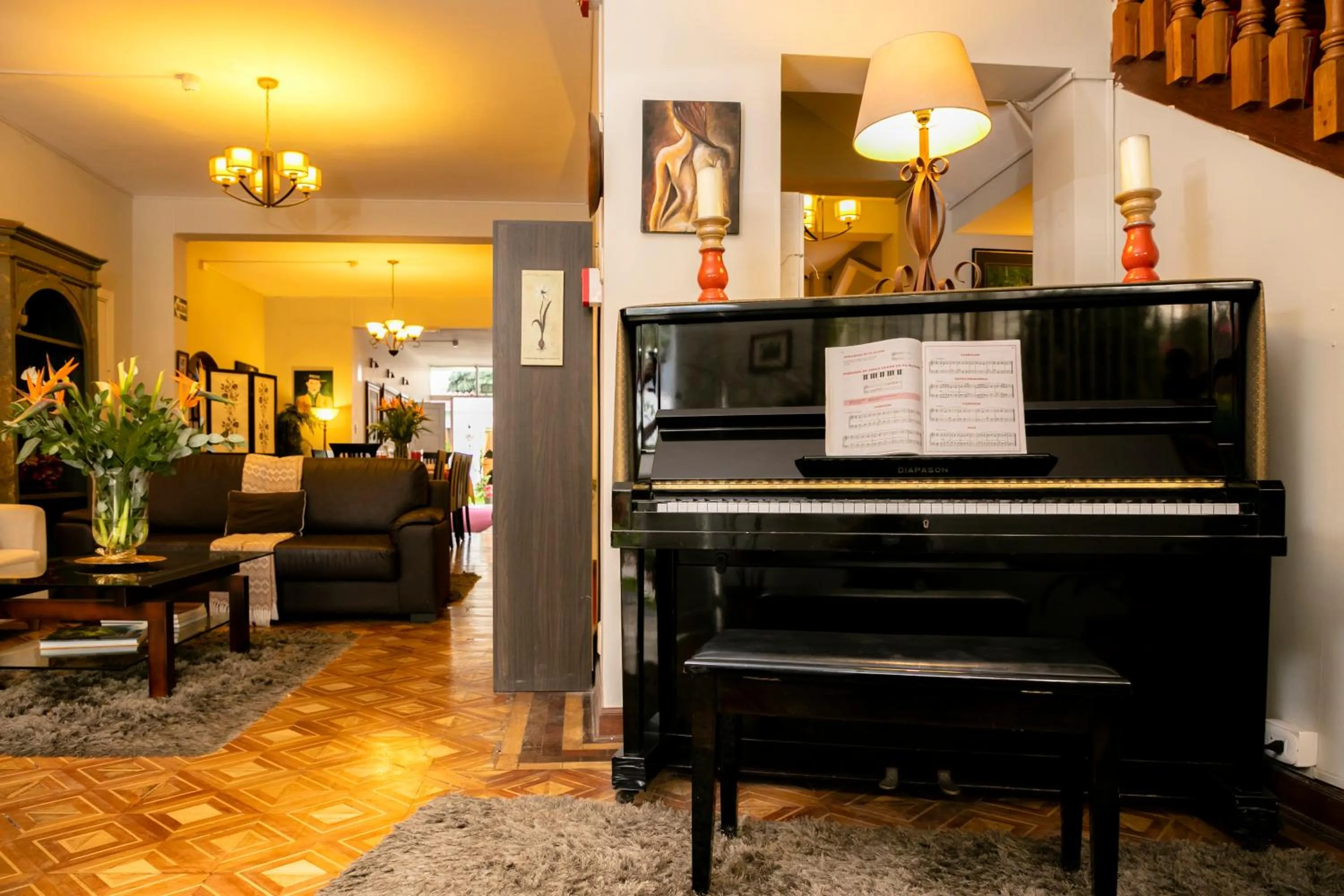 Living room in Casa Bella Boutique Hotel San Isidro