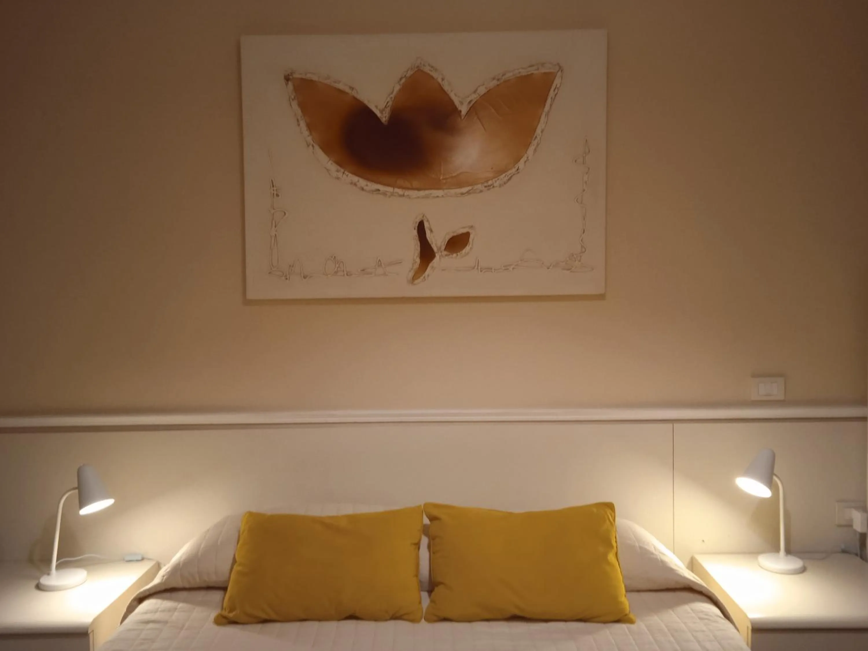 Bedroom, Bed in Hotel Moderno