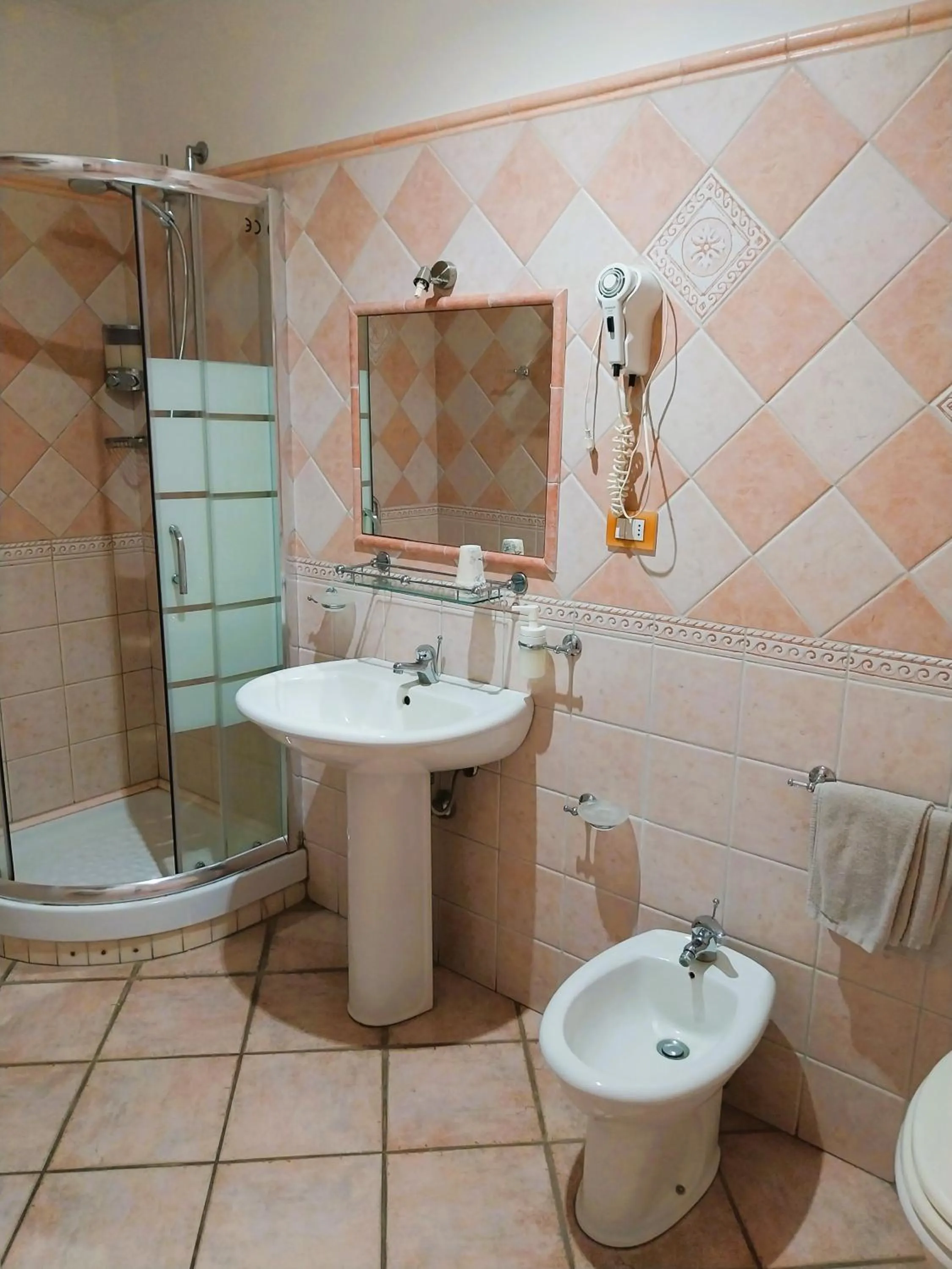 Bathroom in Hotel Moderno