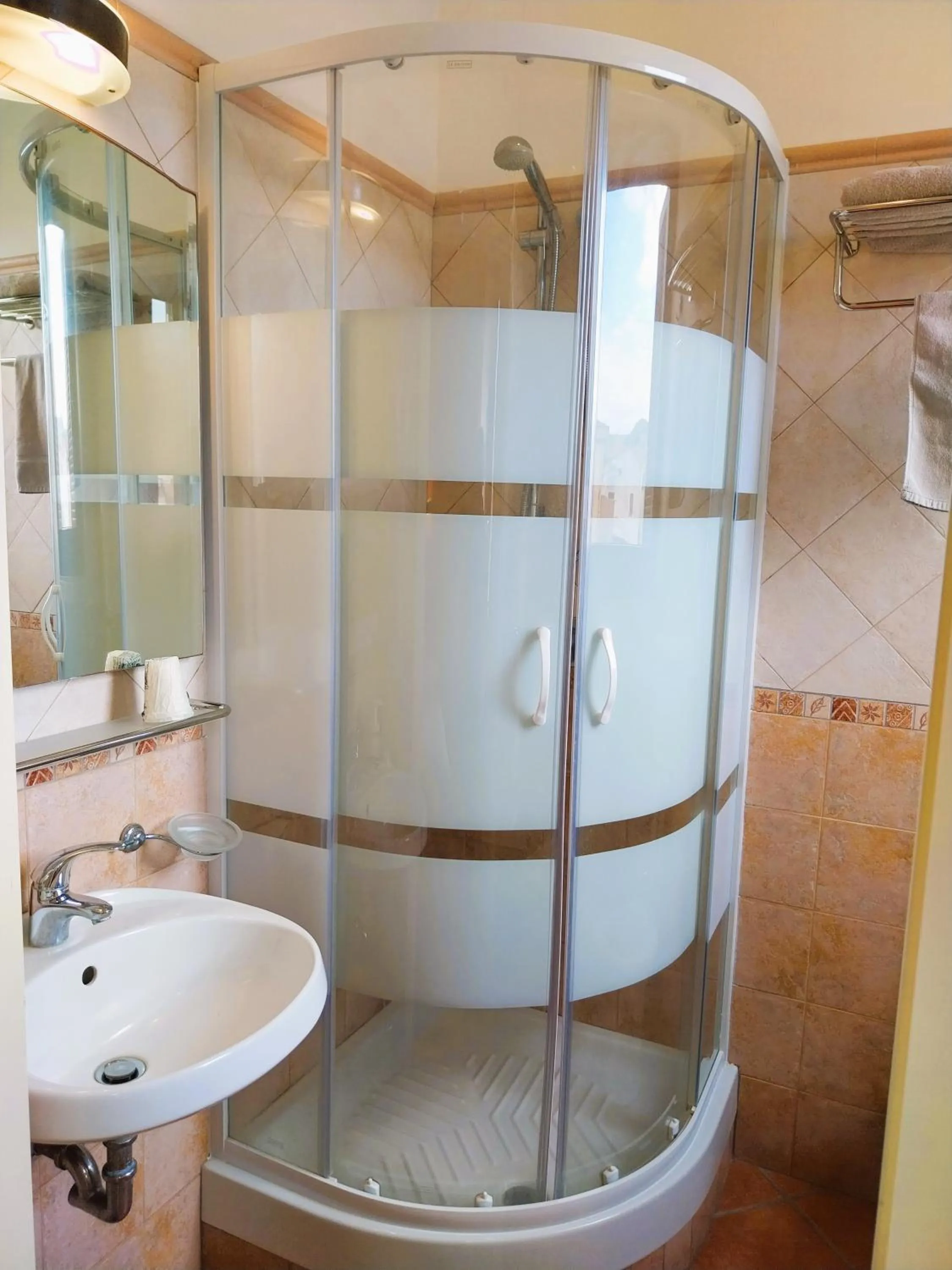 Bathroom in Hotel Moderno