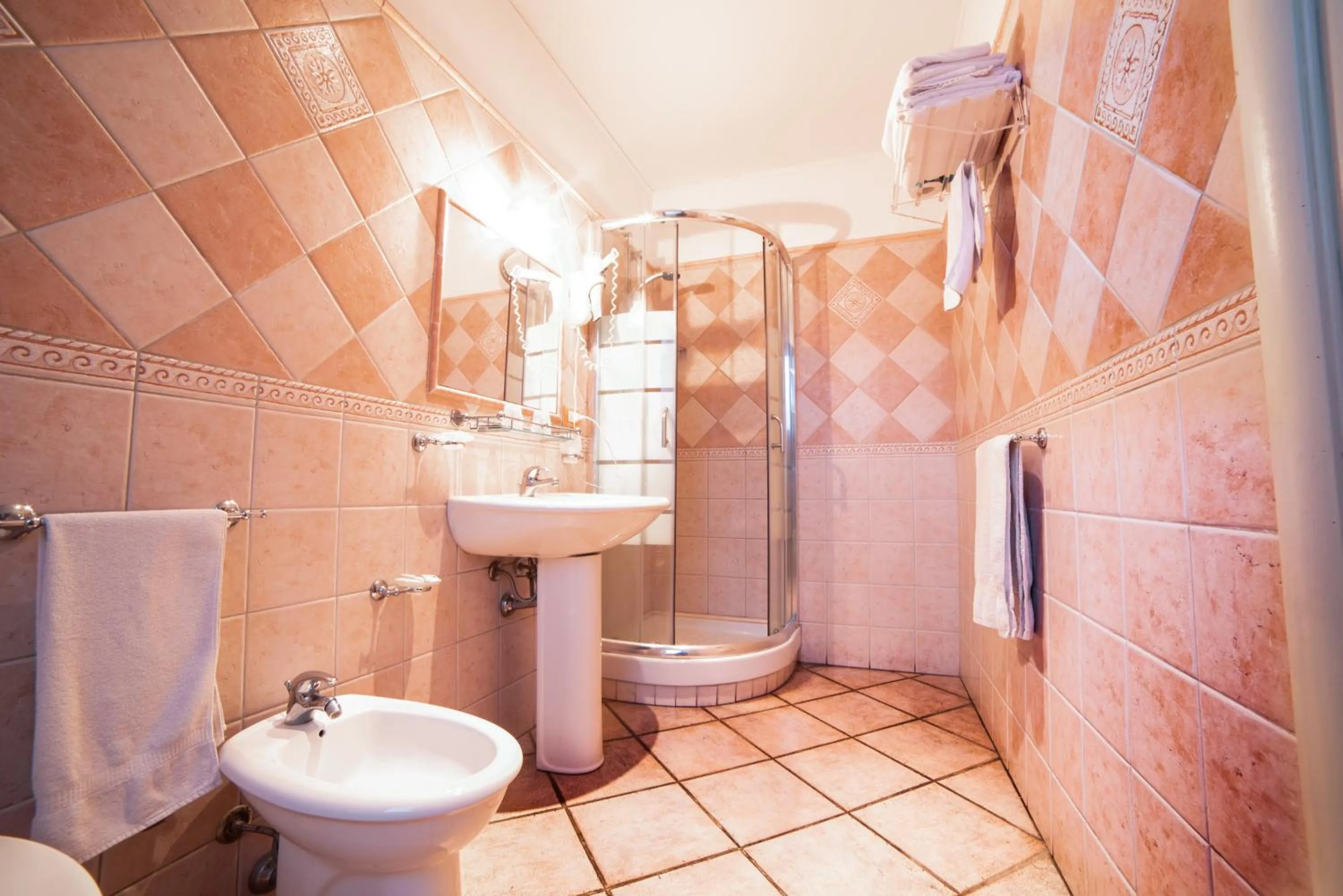 Bathroom in Hotel Moderno