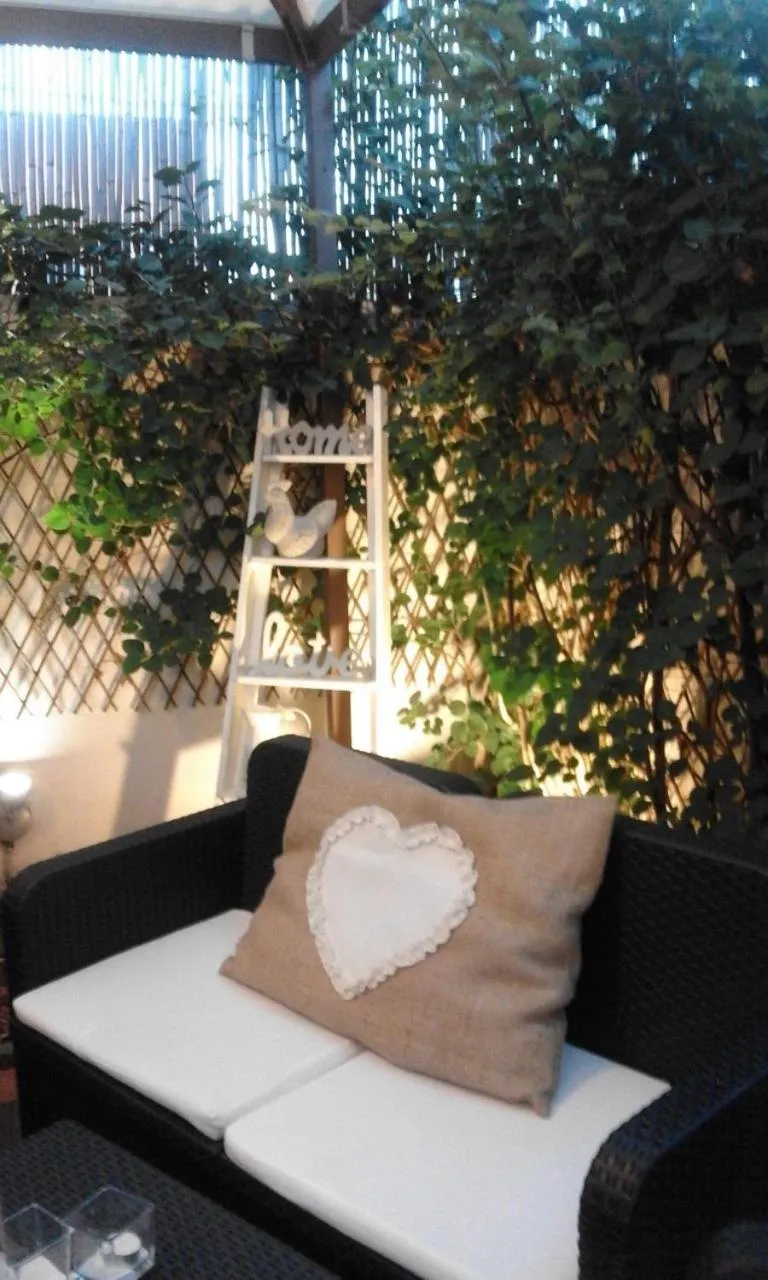 Patio in Hotel Moderno