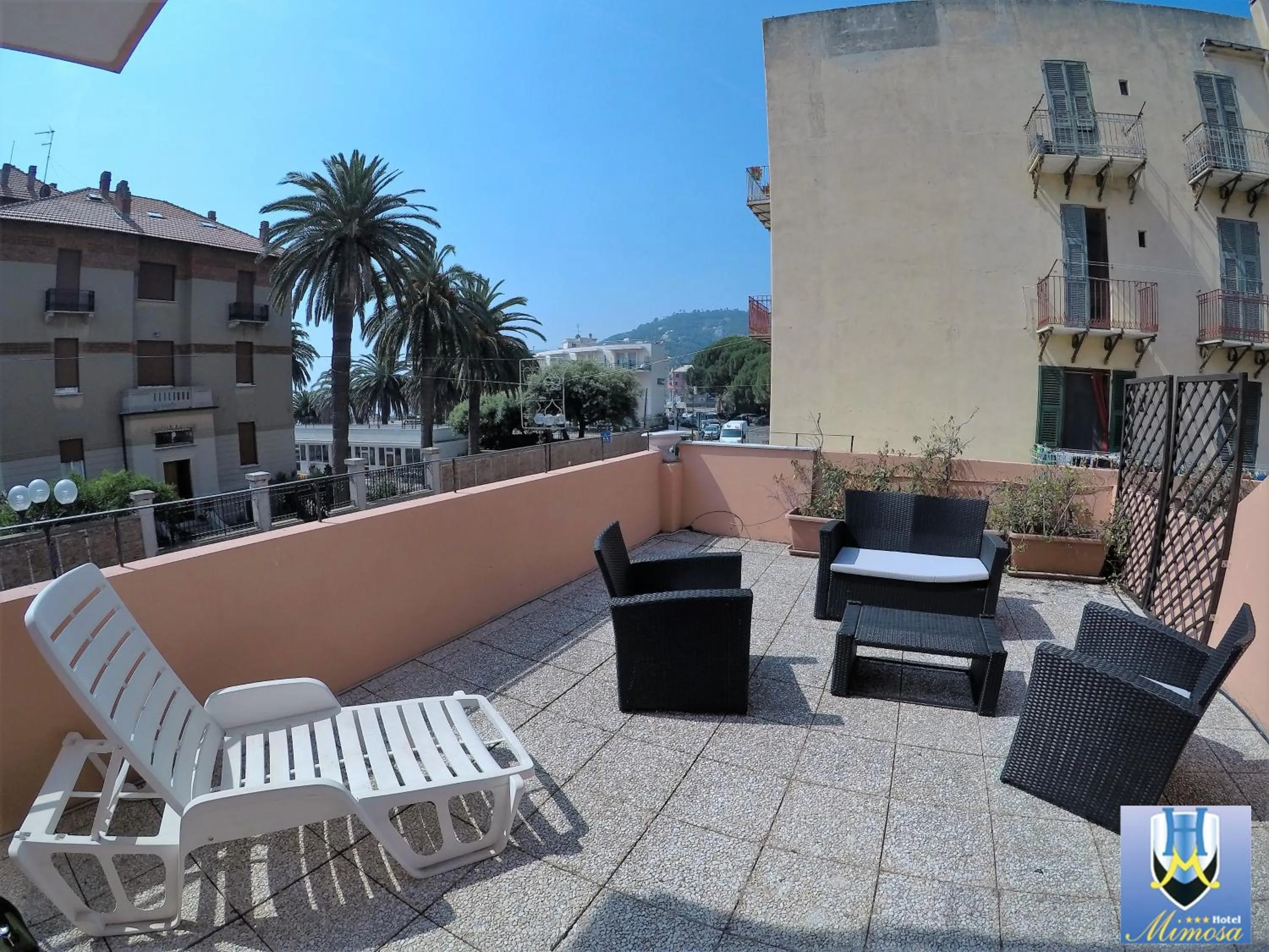 Balcony/Terrace in Hotel Mimosa