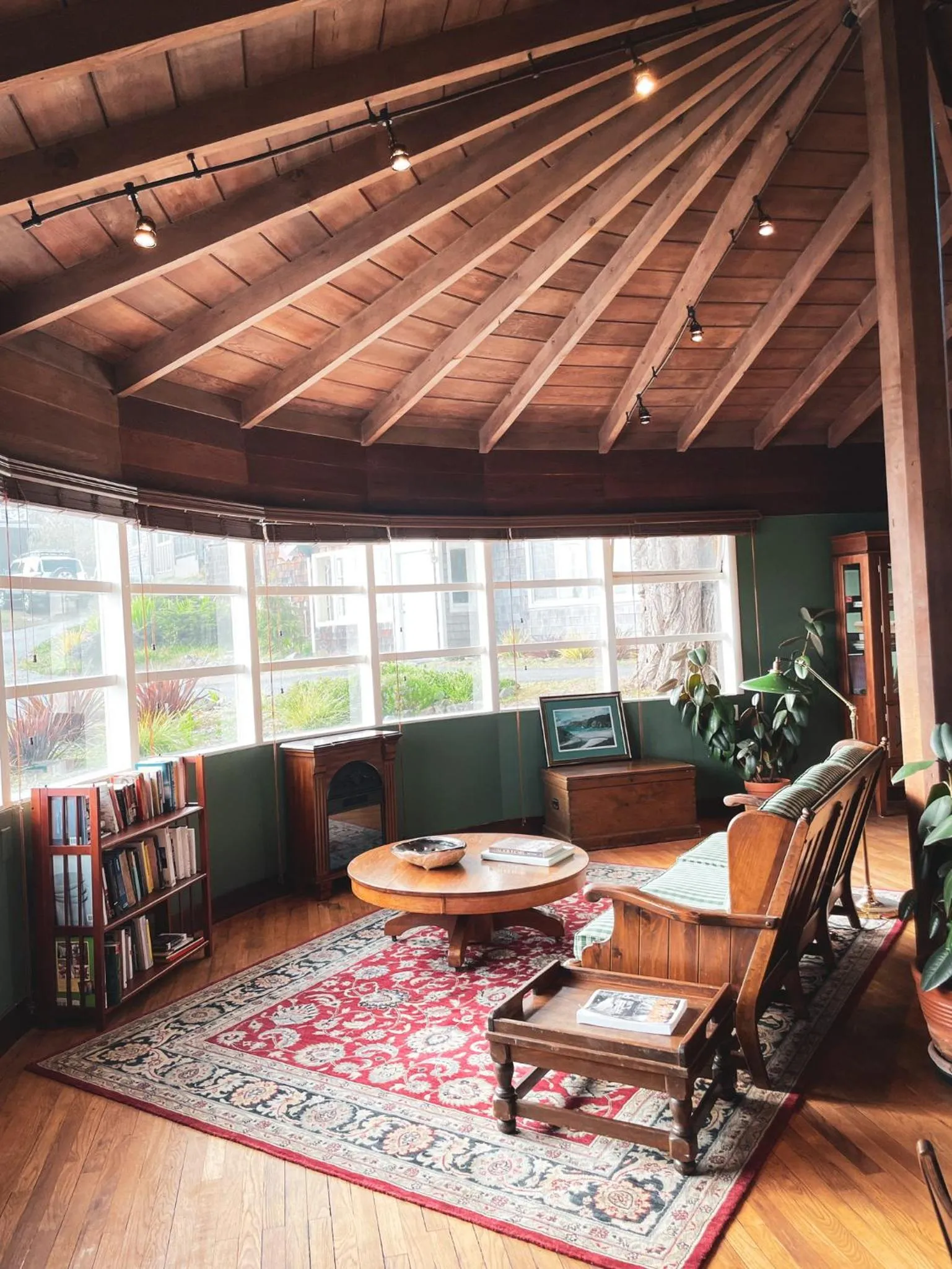 Seating area in Jenner Inn
