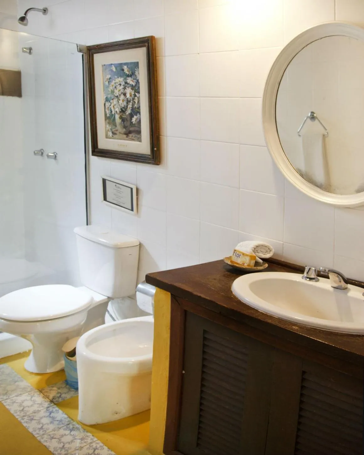 Bathroom in Pousada Vila do Mar